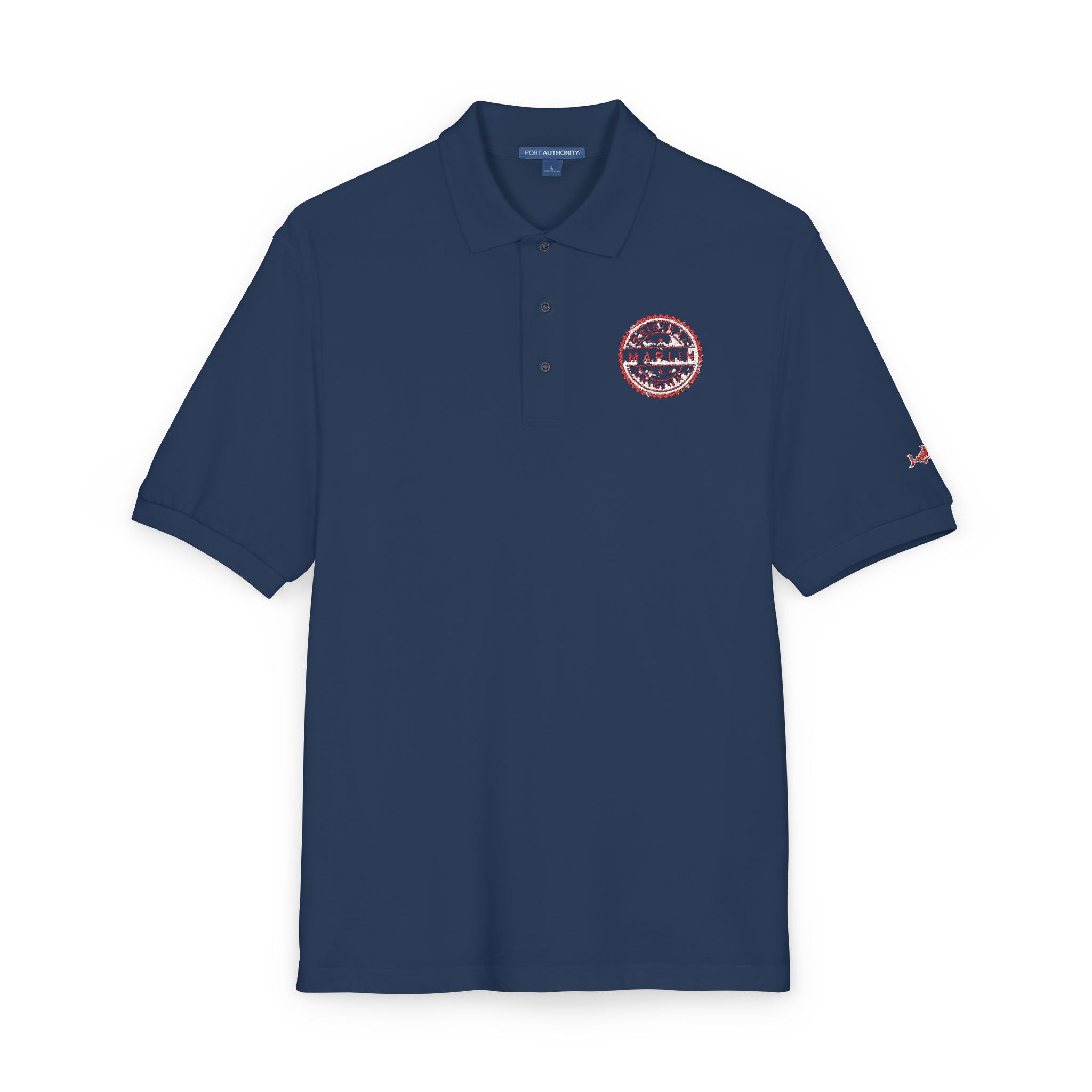 Baseball Polo Shirt - Marlin Luxe 