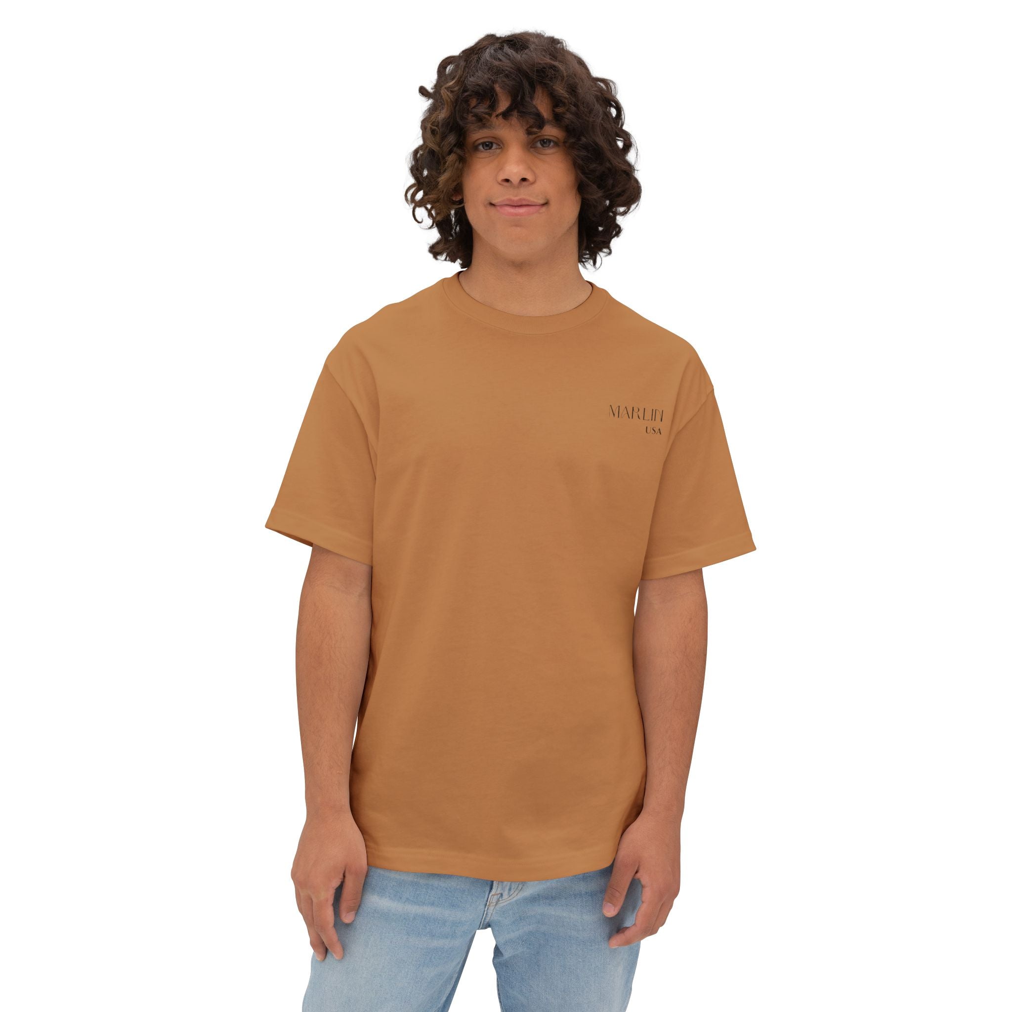 Boxy White T-Shirt - Marlin Luxe 