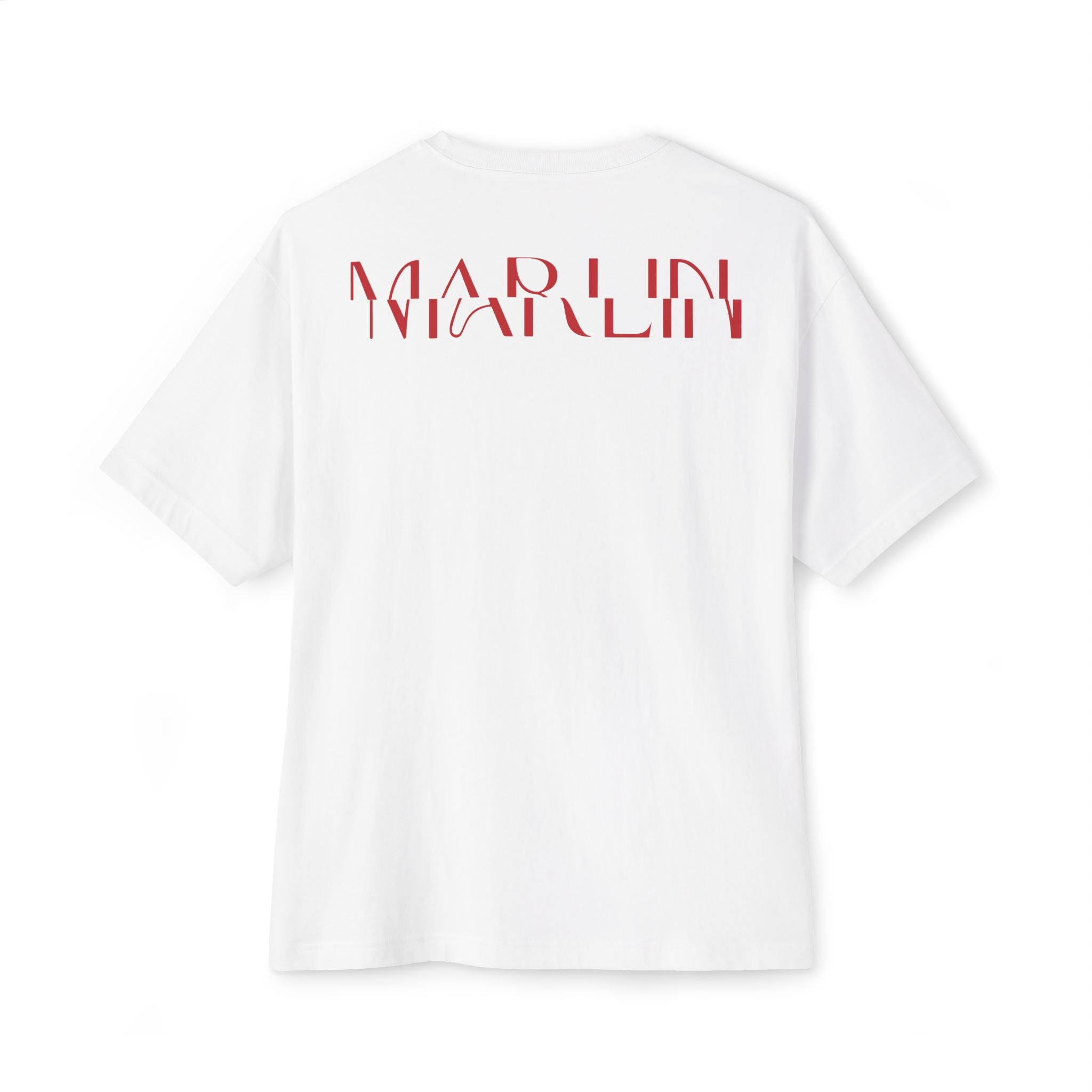 Boxy White T-Shirt - Marlin Luxe 
