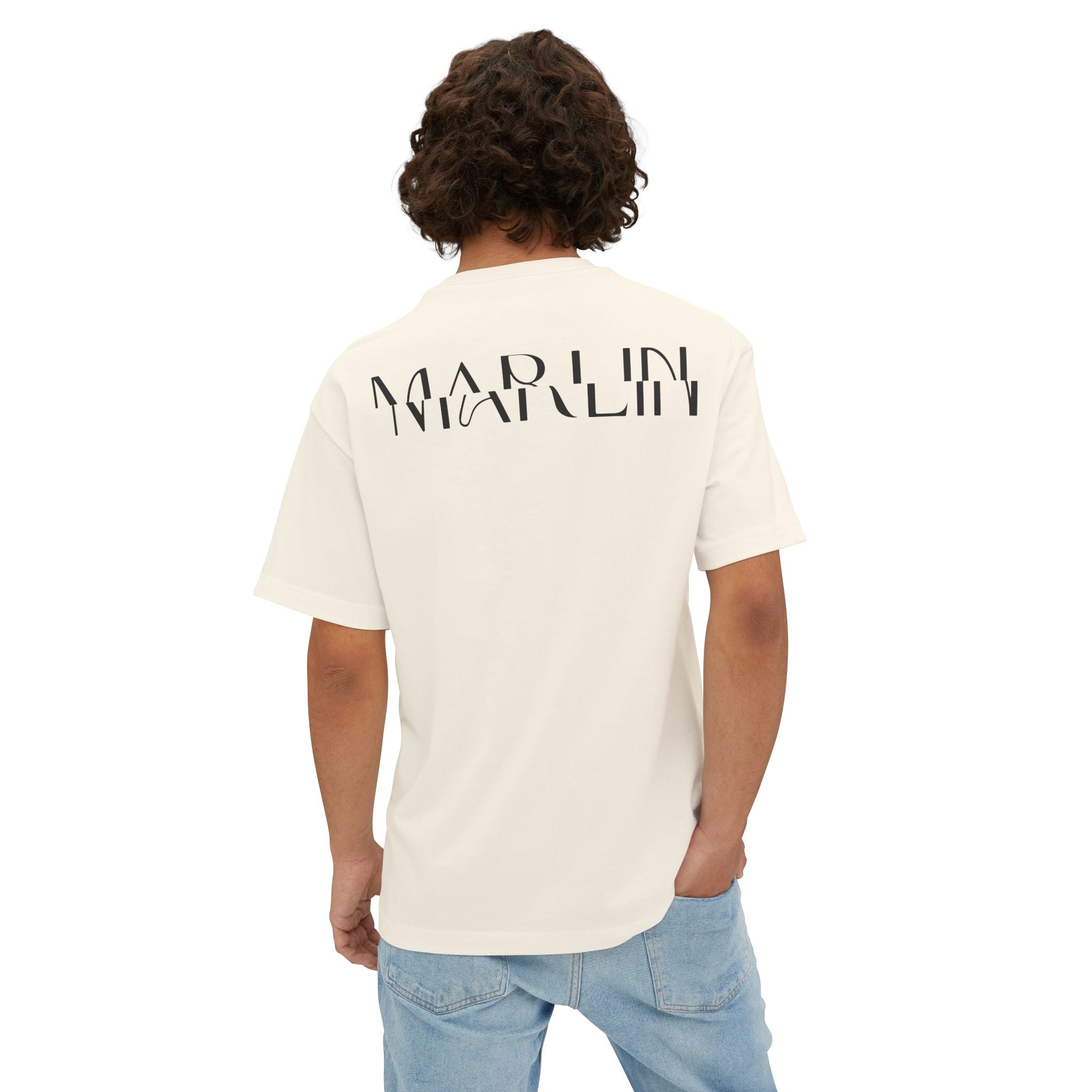 Boxy White T-Shirt - Marlin Luxe 