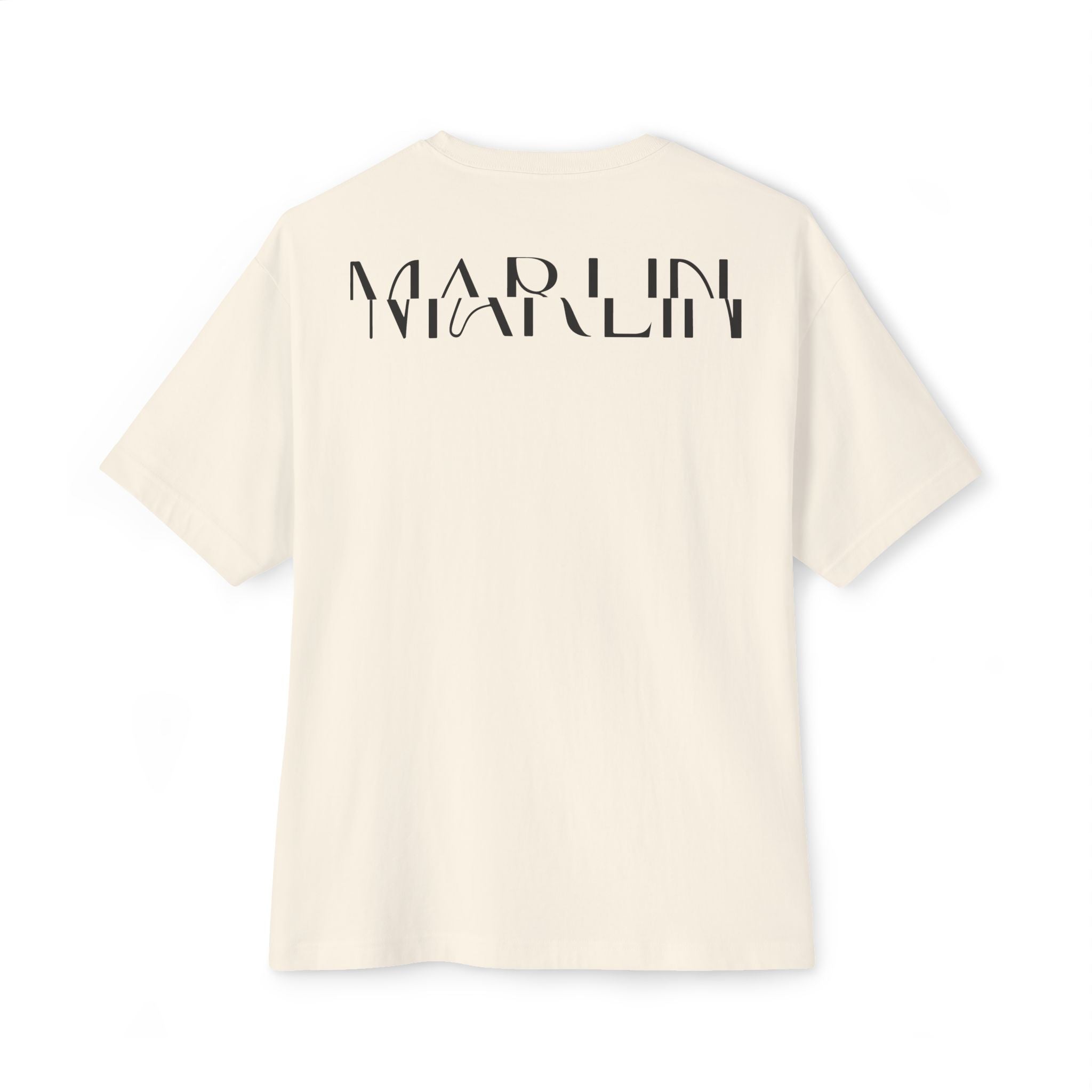Boxy White T-Shirt - Marlin Luxe 