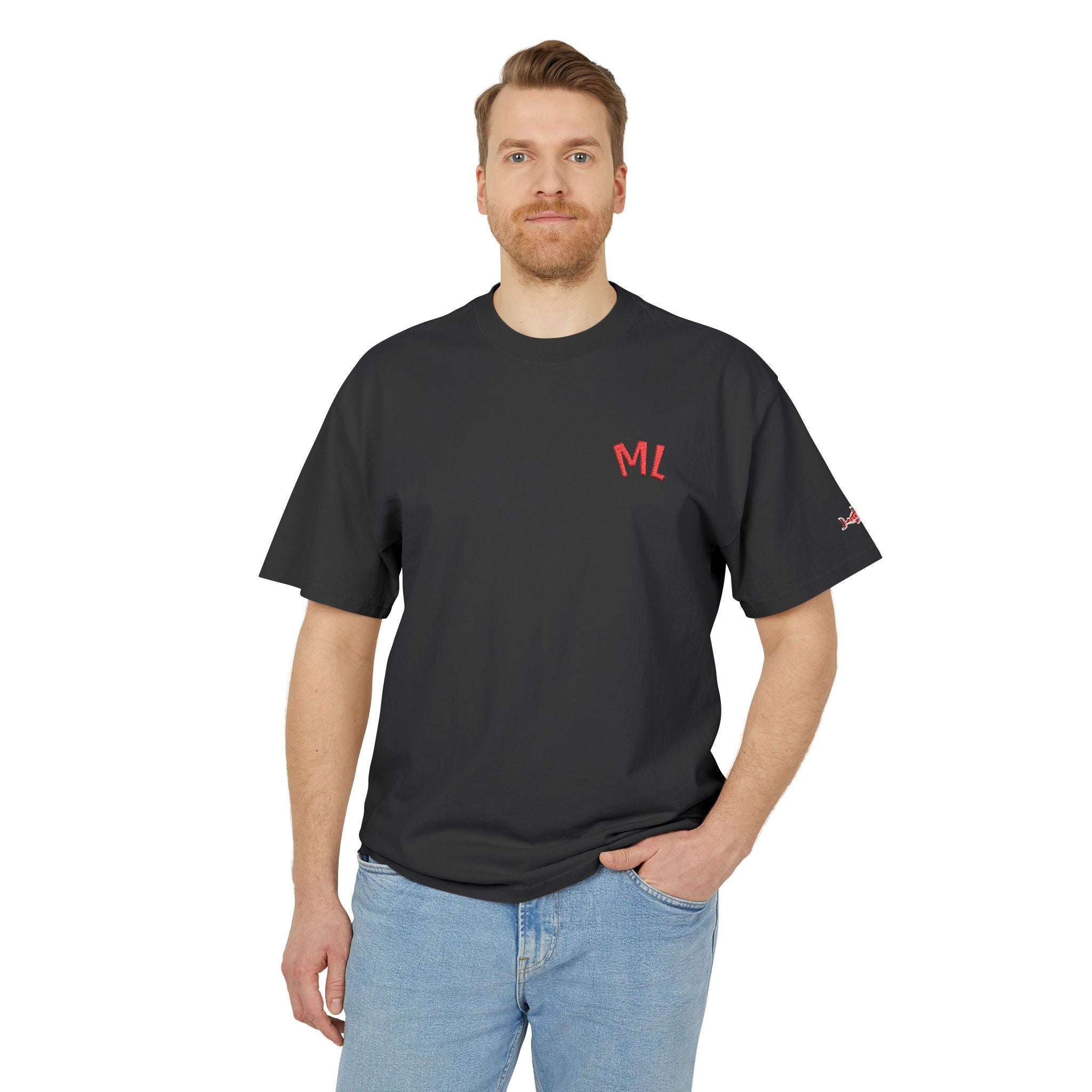Carded cotton Short Sleeve Shirt - Marlin Luxe 
