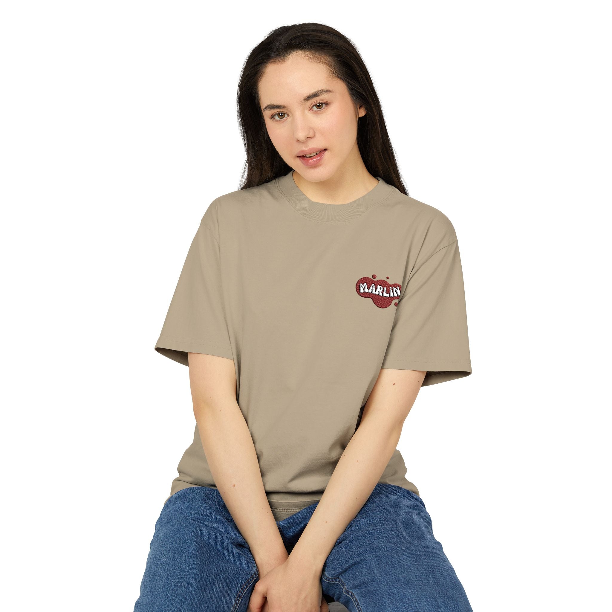 Carded cotton T-Shirt - Marlin Luxe 