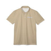Classic Beige Golf & Casual Polo Shirt - Marlin Luxe 