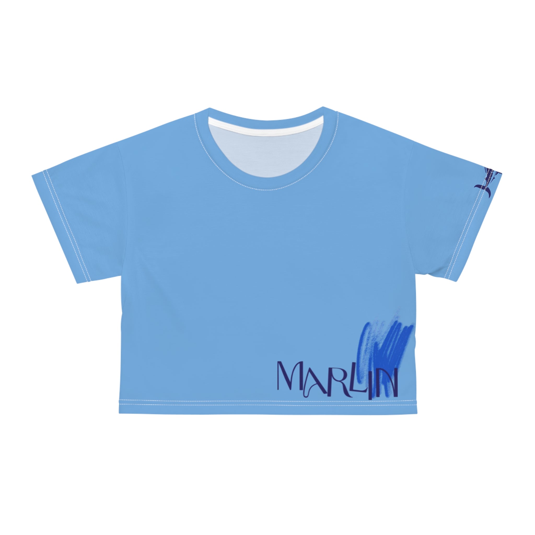 Classic Crop Tee - Marlin Luxe