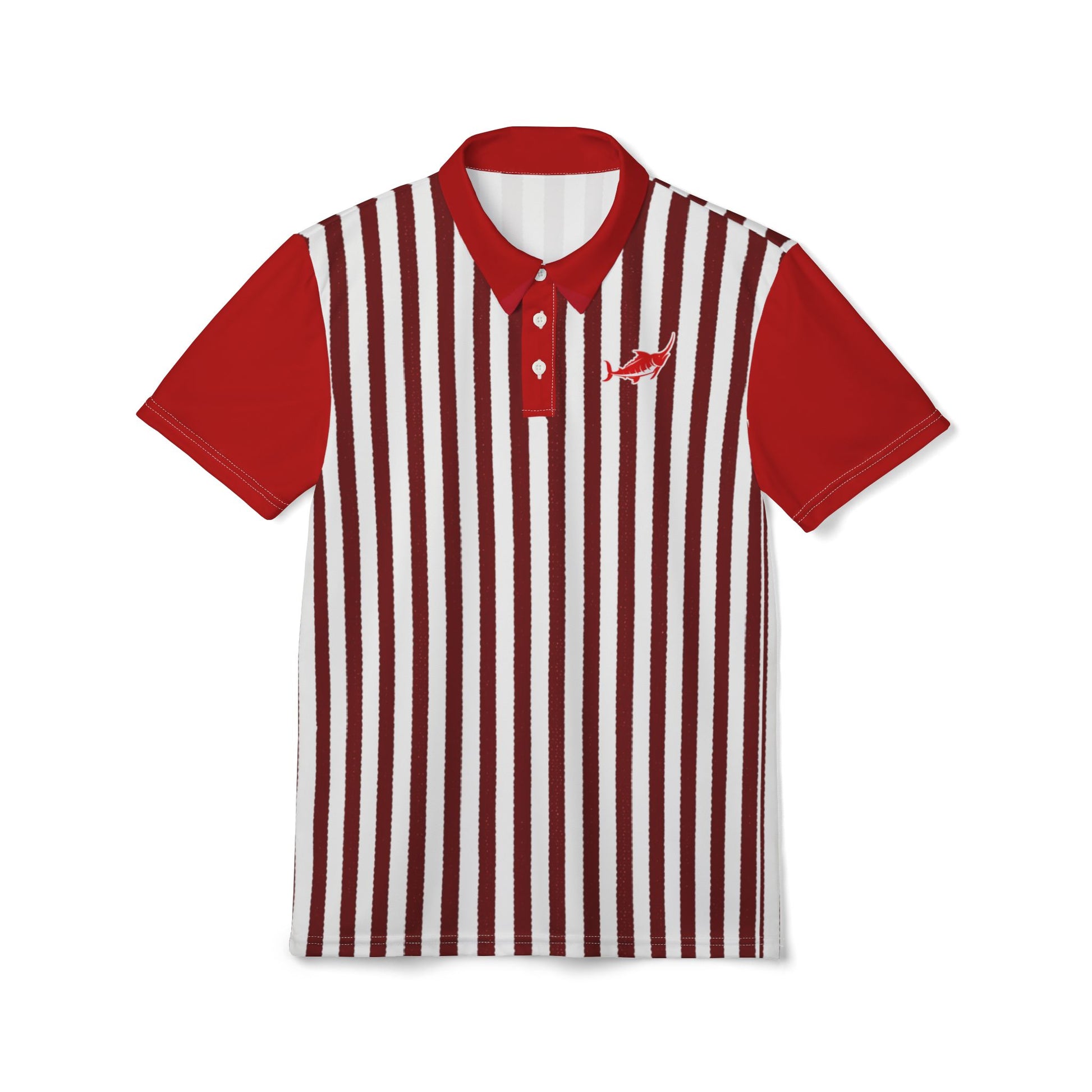 Classic Nautical Polo Shirt - Marlin Luxe 