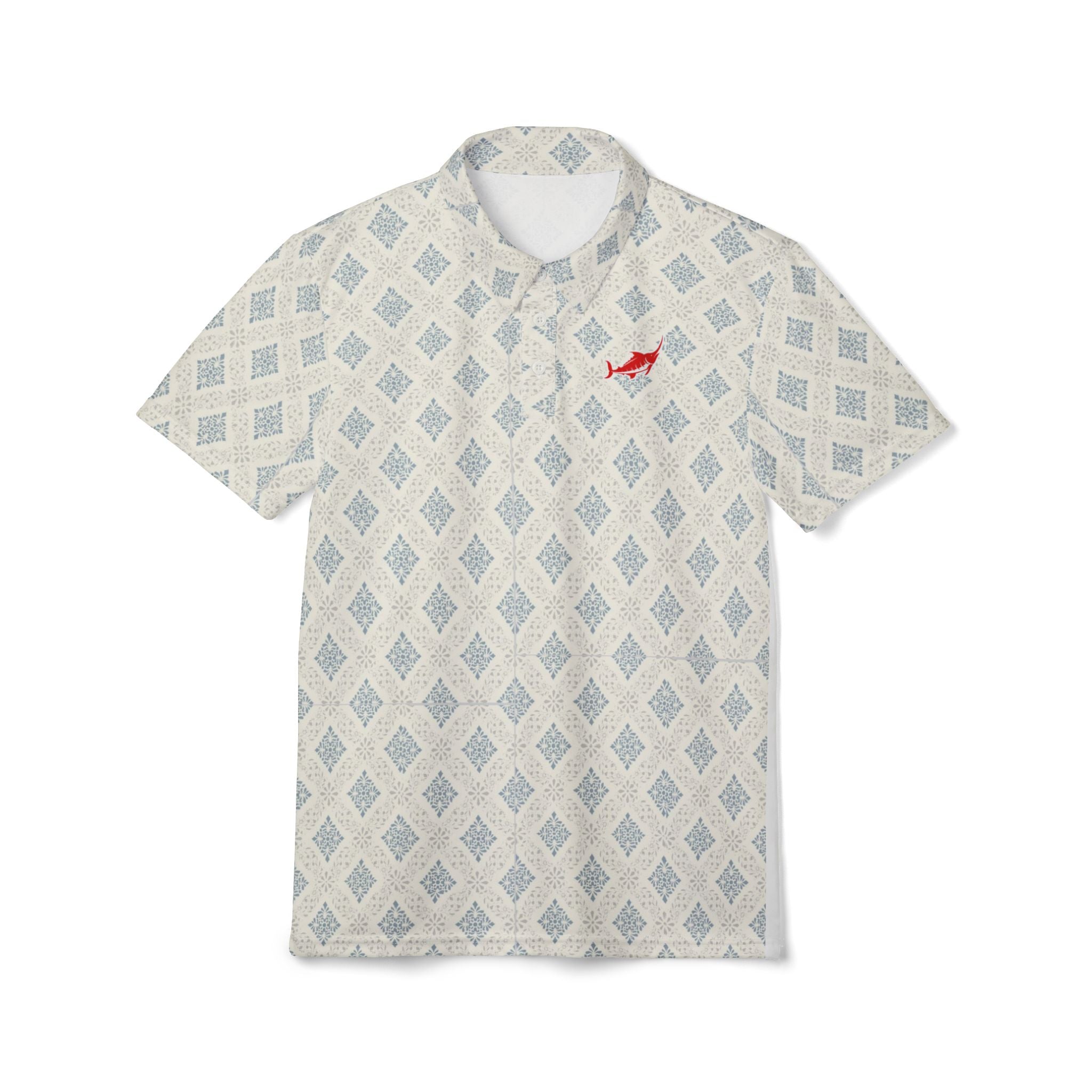 Classic Silhouette Polo Shirt - Marlin Luxe 