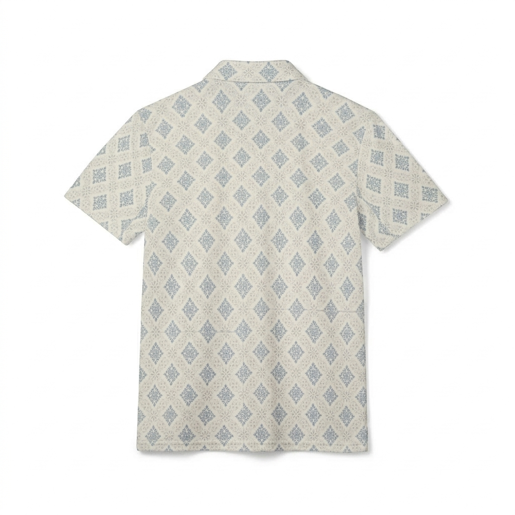 Classic Silhouette Polo Shirt - Marlin Luxe 