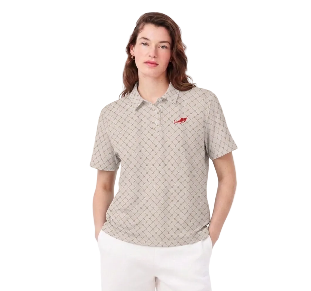 Diamond Polo Shirt - Marlin Luxe 