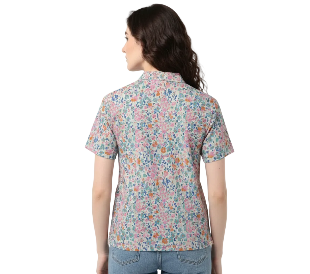 Floral Polo Shirt - Marlin Luxe 