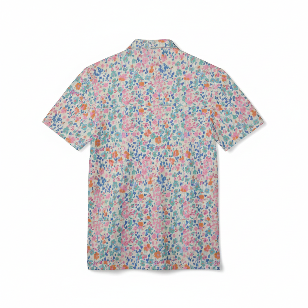 Floral Polo Shirt - Marlin Luxe 