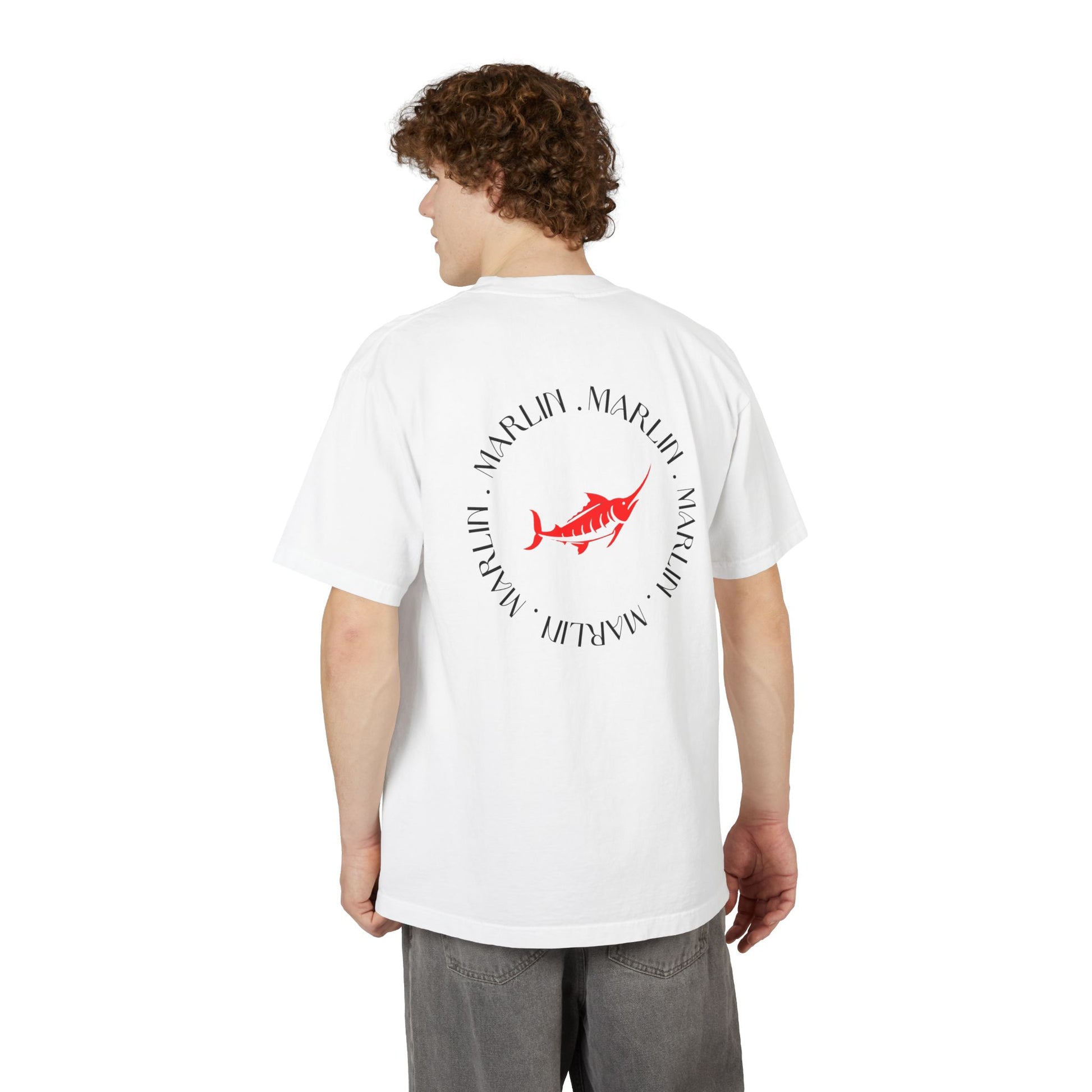 Garment dyed cotton T-Shirt - Marlin Luxe 