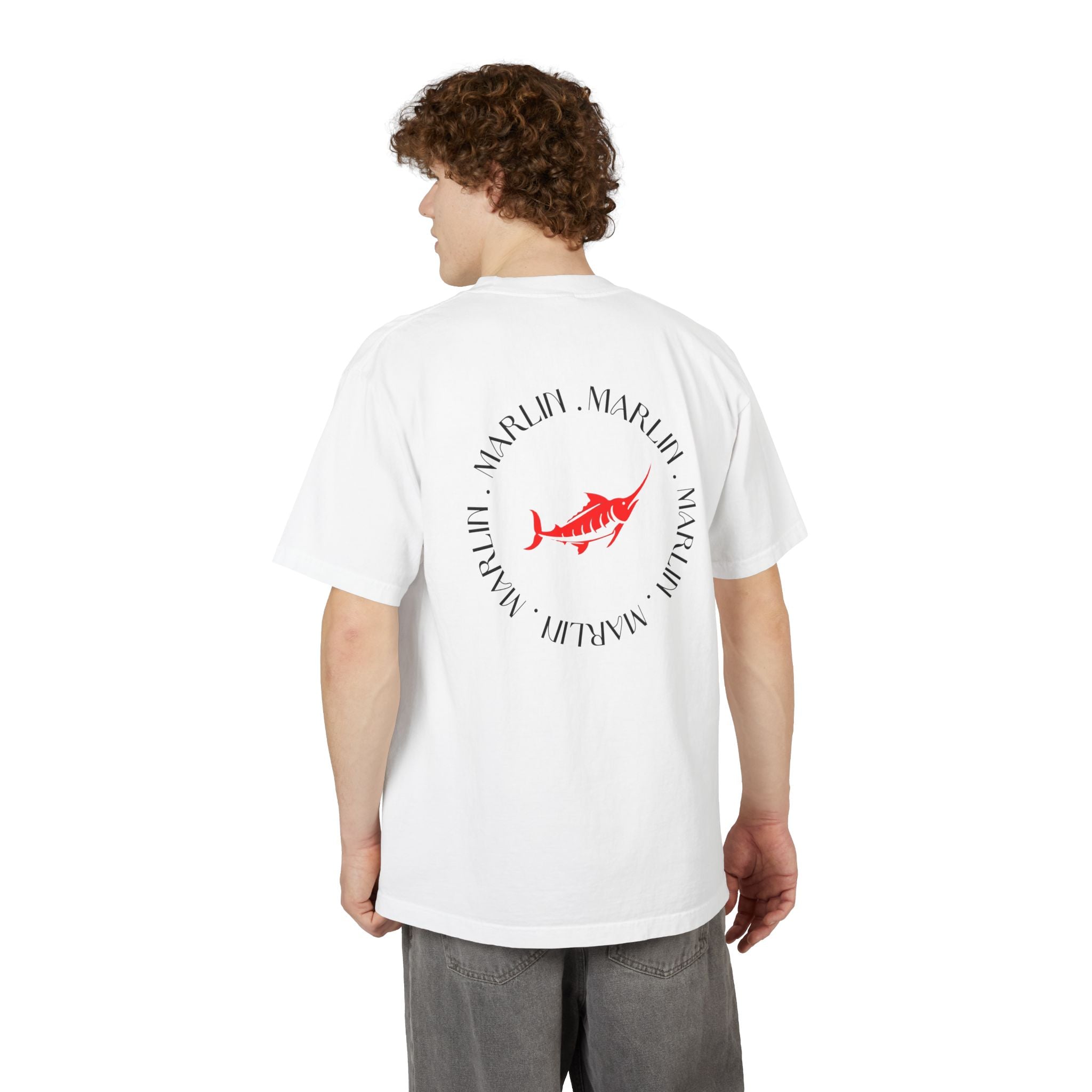 Garment dyed cotton T-Shirt - Marlin Luxe 