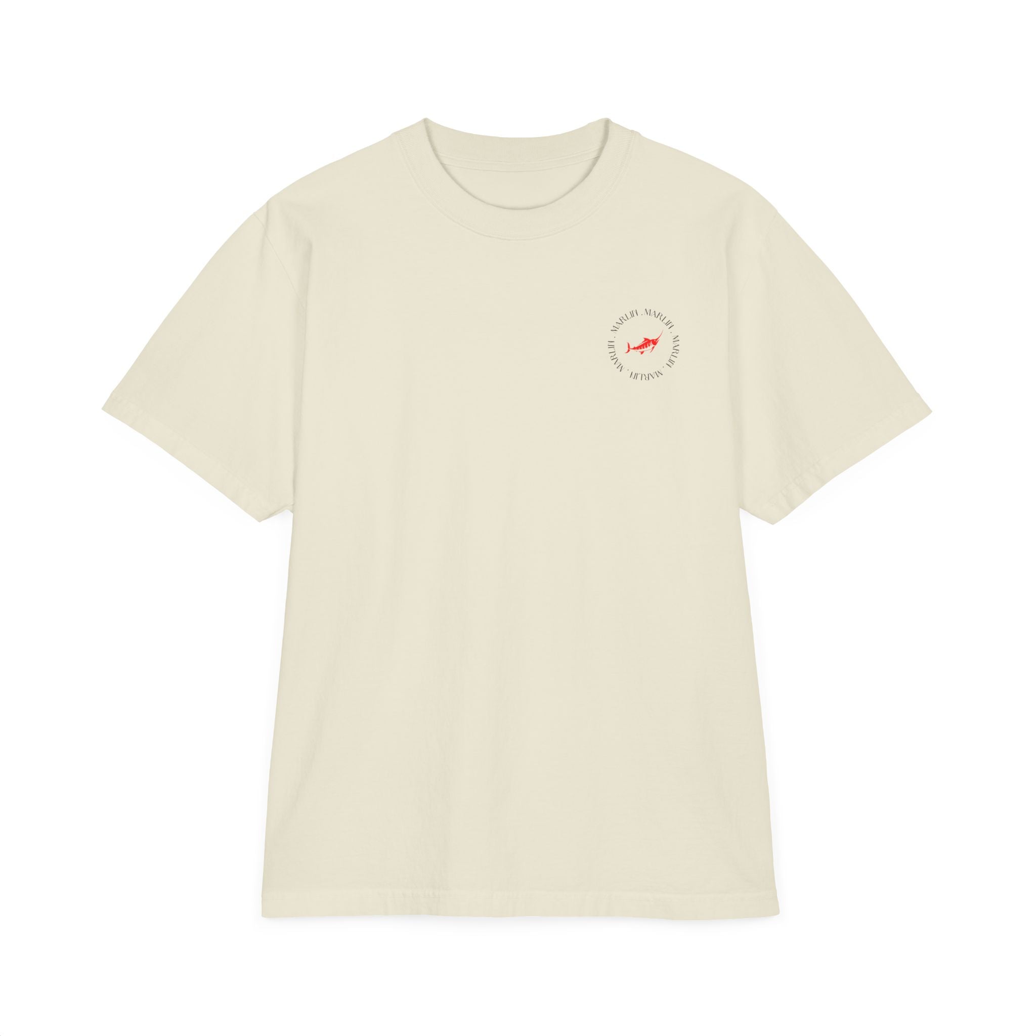 Garment dyed cotton T-Shirt - Marlin Luxe 
