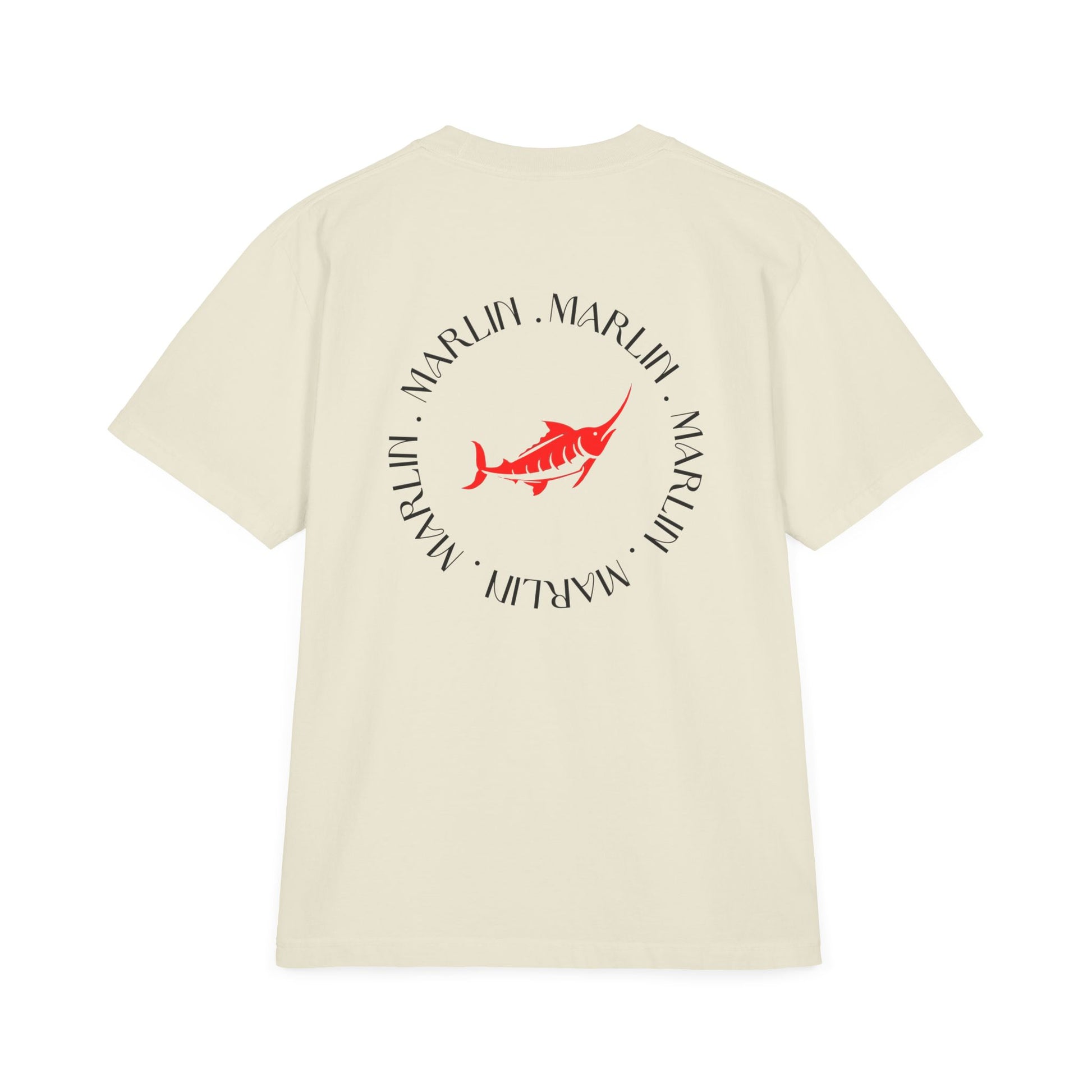 Garment dyed cotton T-Shirt - Marlin Luxe 