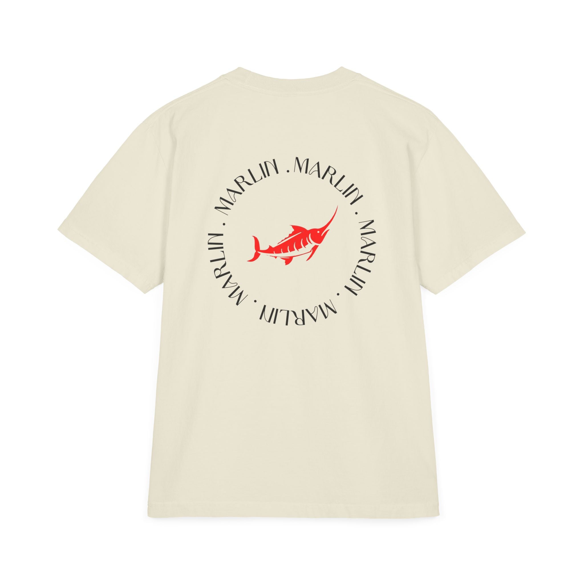 Garment dyed cotton T-Shirt - Marlin Luxe 