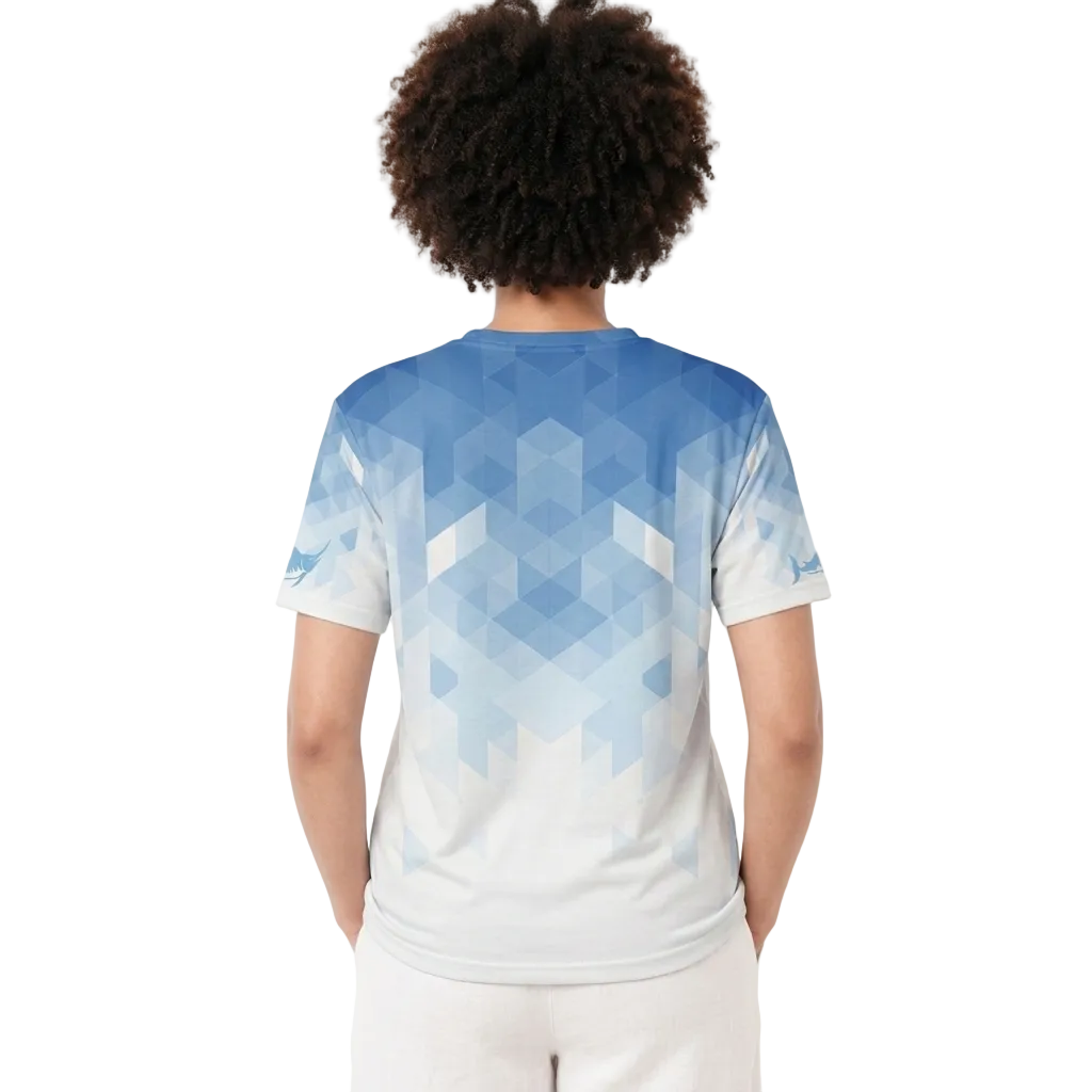 Gradient comfortable T-shirt - Marlin Luxe