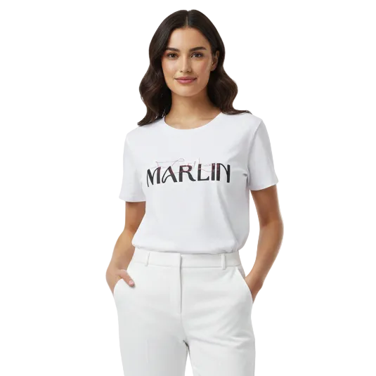 Lightweight ring-spun cotton T-Shirt - Marlin Luxe 
