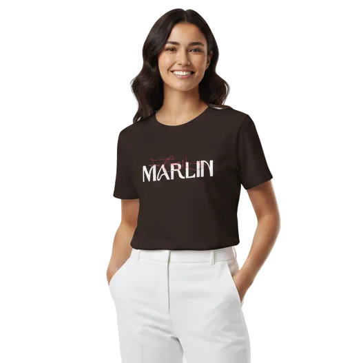 Lightweight ring-spun cotton T-Shirt - Marlin Luxe 