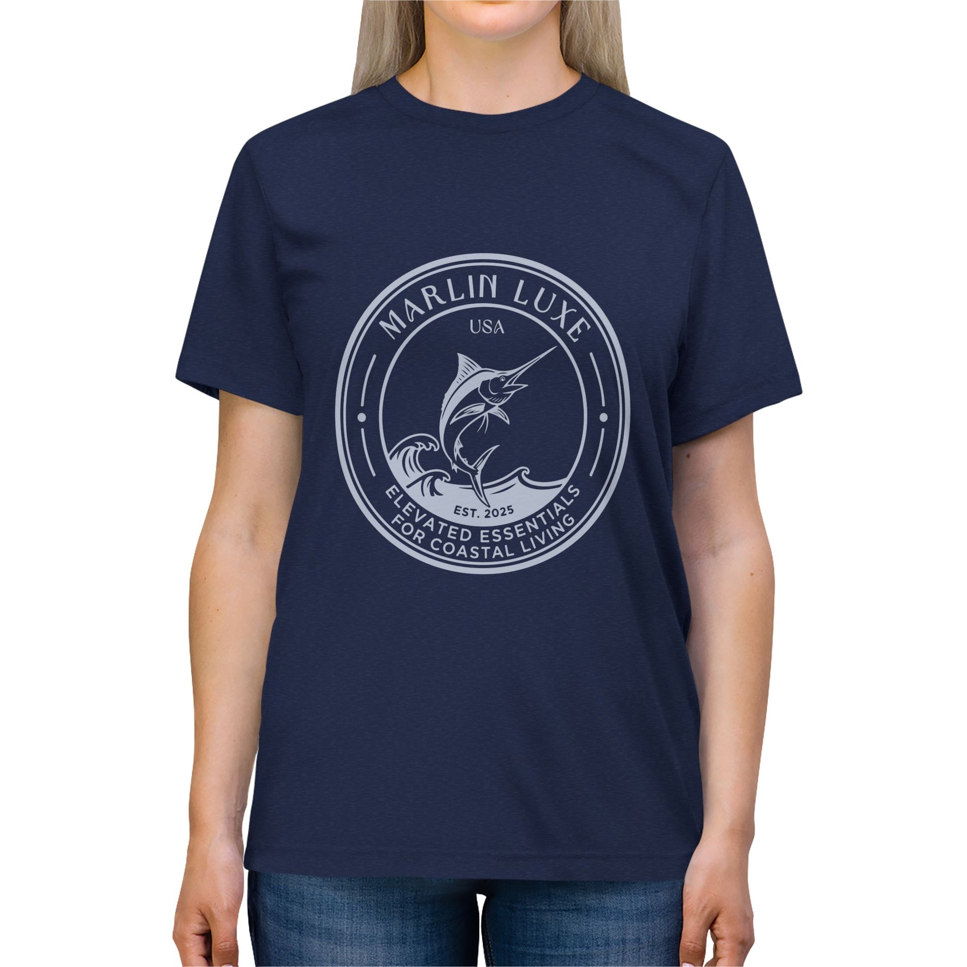 Marlin Luxe Coastal Marlin T-Shirt - Marlin Luxe 