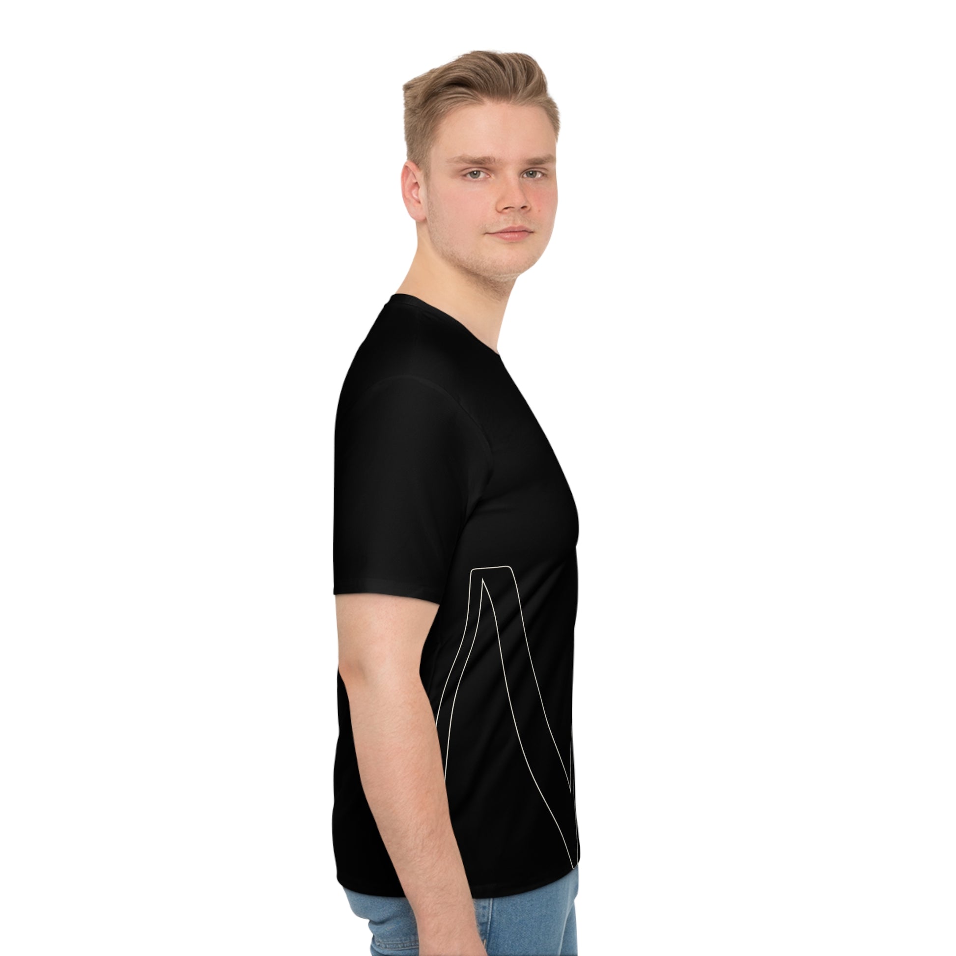 Men's Loose T-shirt (AOP) - Marlin Luxe 