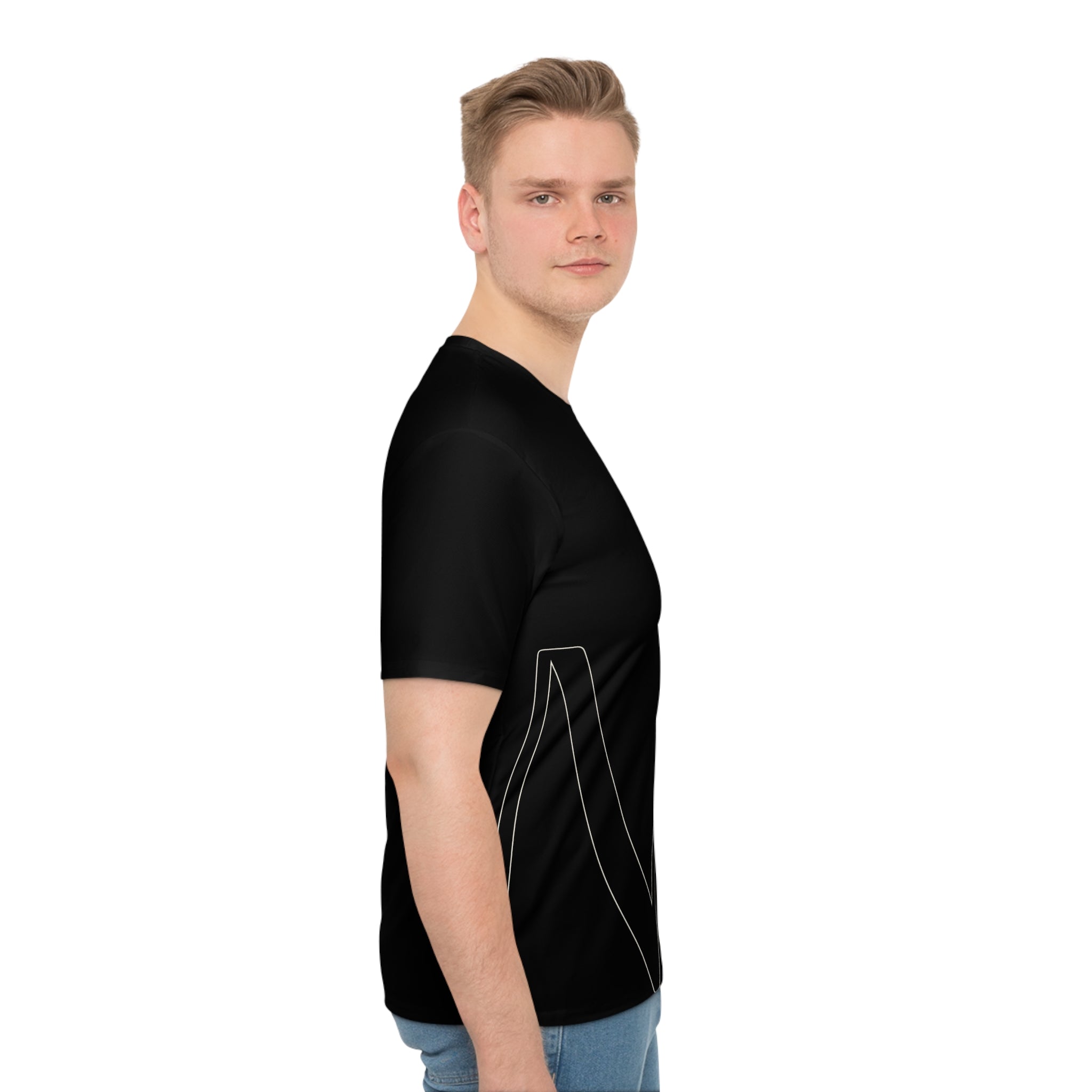 Men's Loose T-shirt (AOP) - Marlin Luxe 