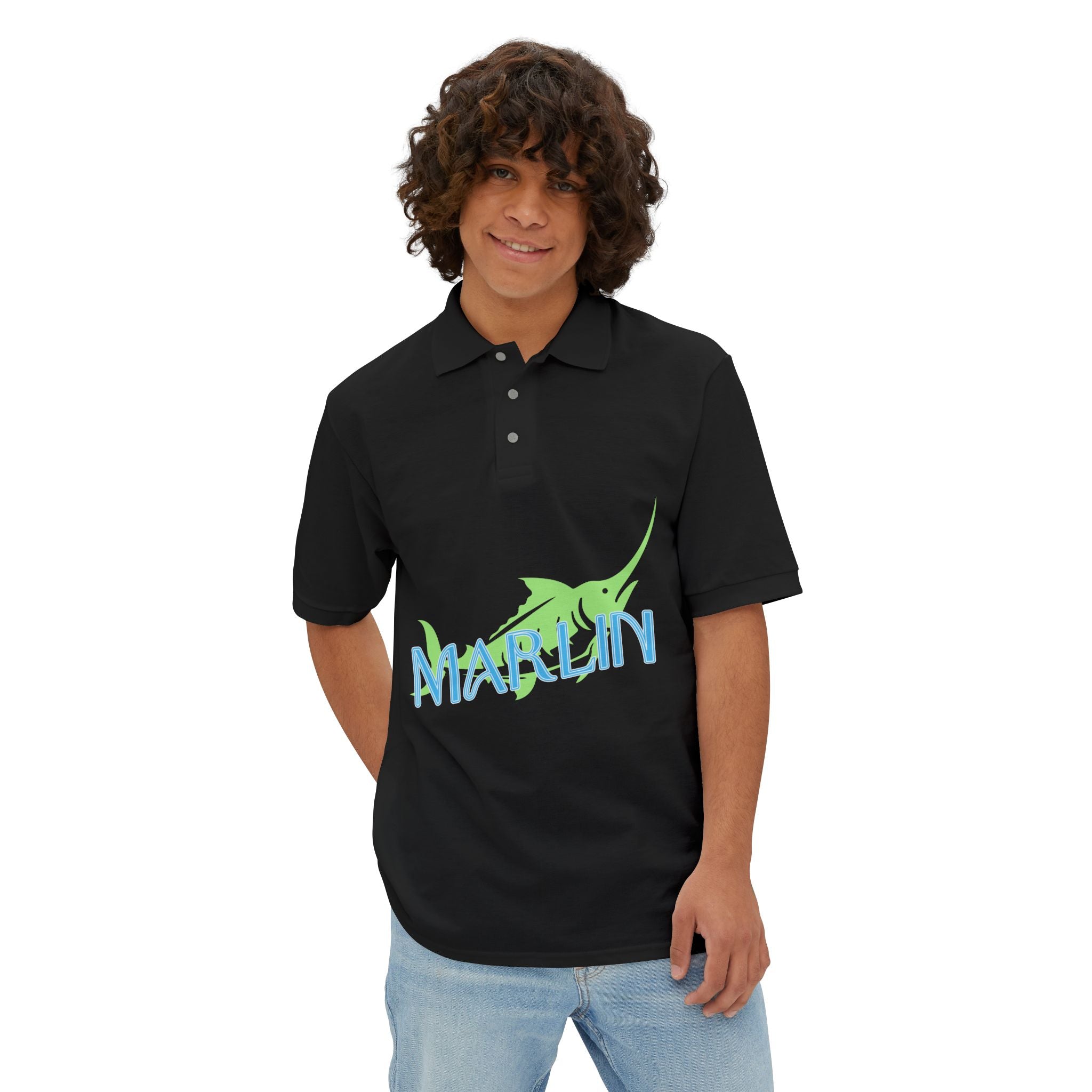 Men’s Performance Golf Polo - Marlin Luxe 