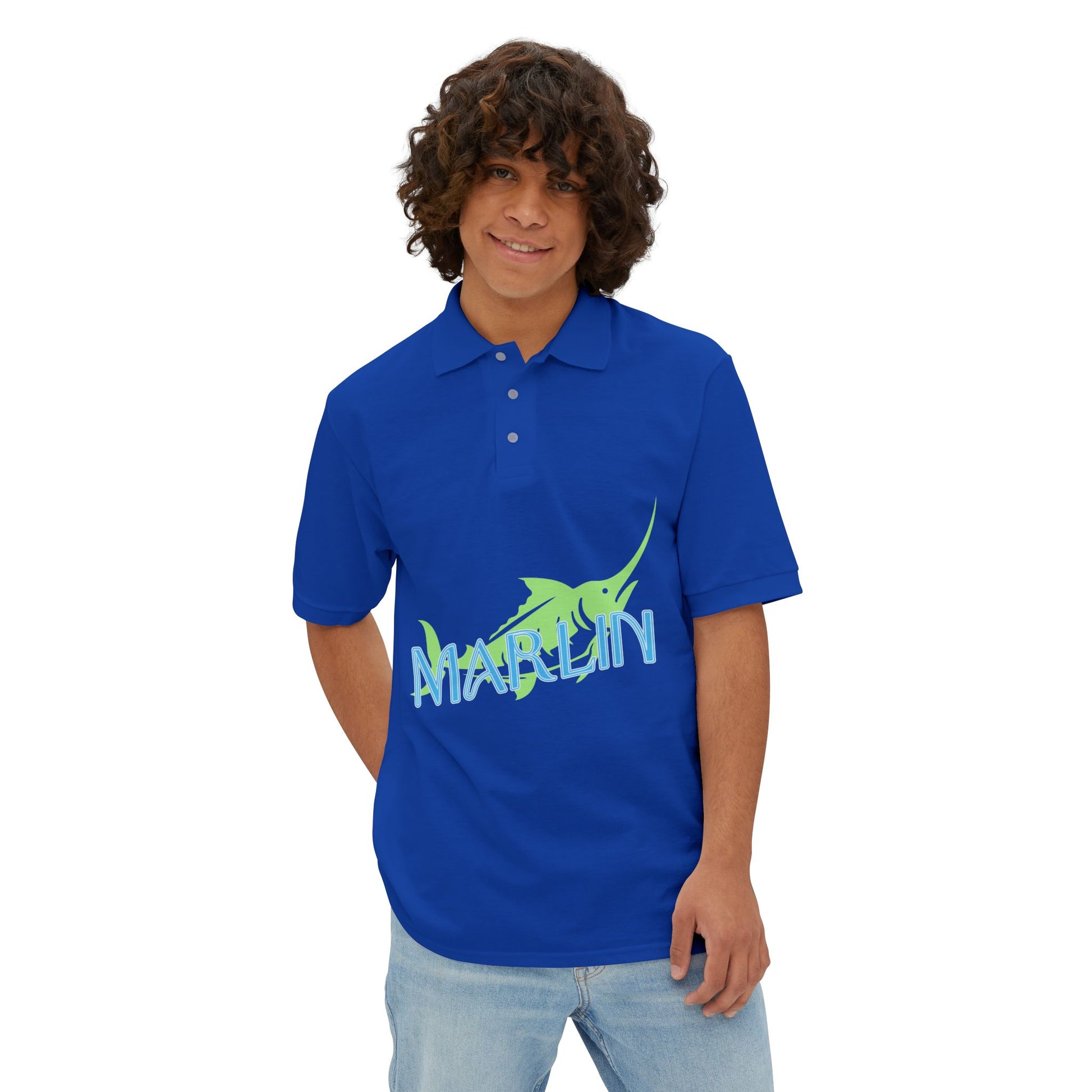 Men’s Performance Golf Polo - Marlin Luxe 