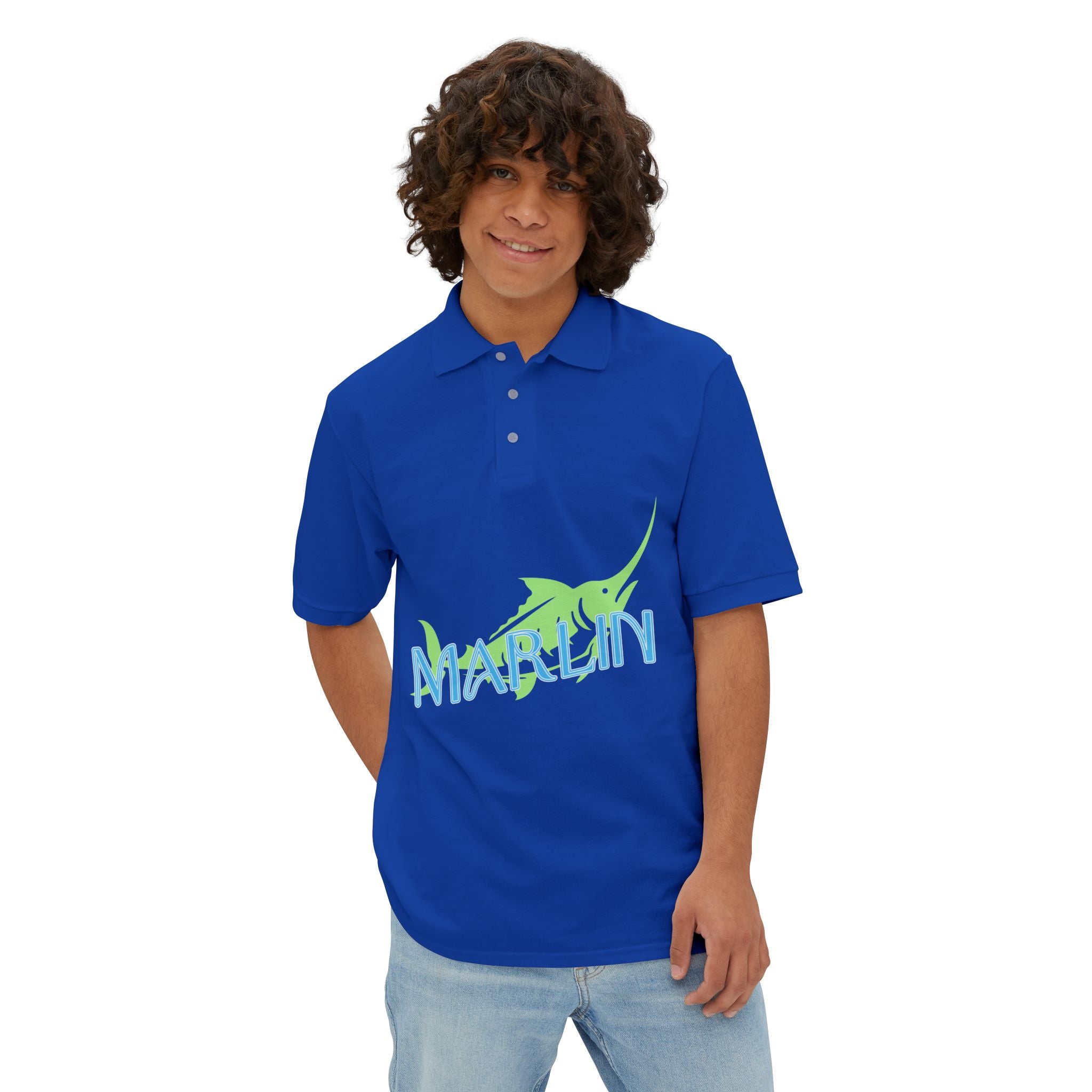 Men’s Performance Golf Polo - Marlin Luxe 