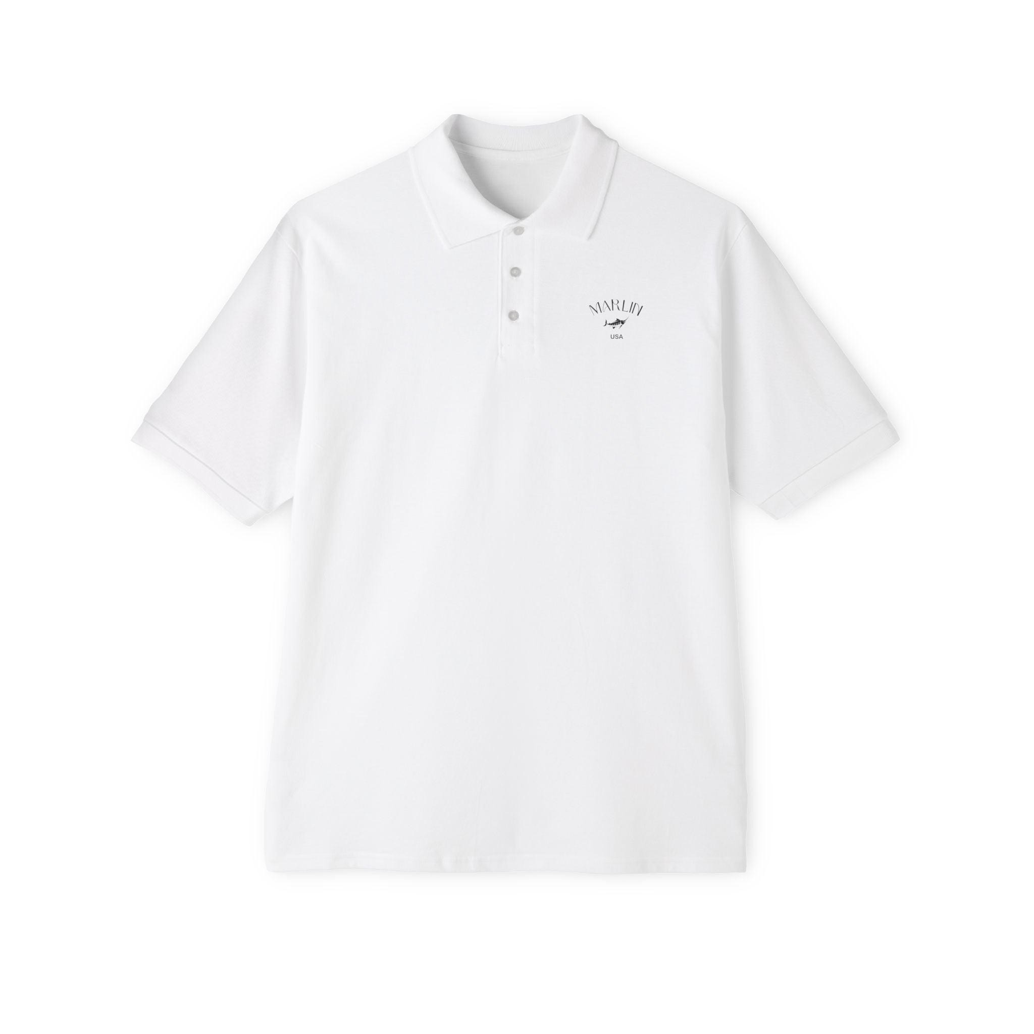 Men's Piqué Polo - Marlin Luxe 