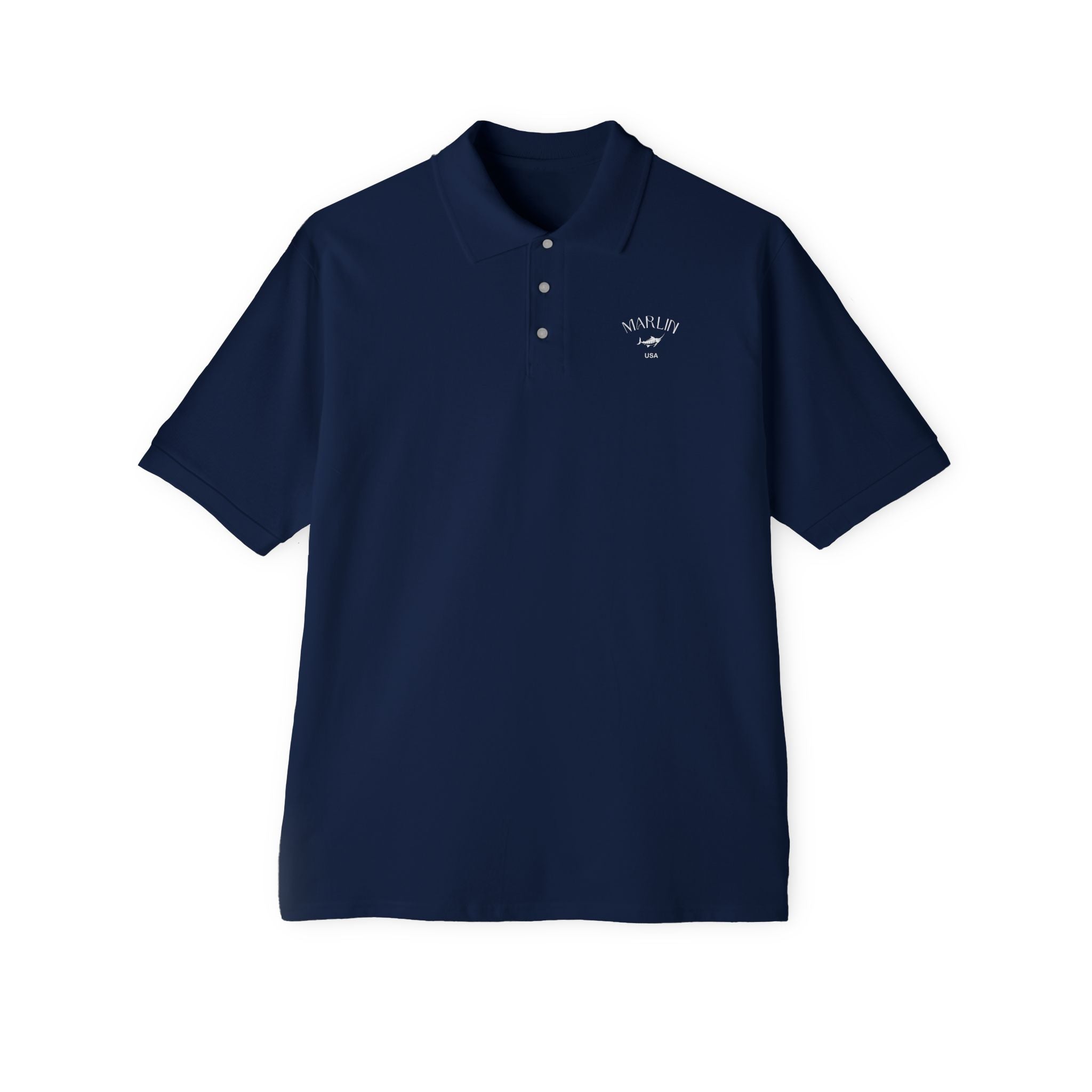 Men's Piqué Polo - Marlin Luxe 