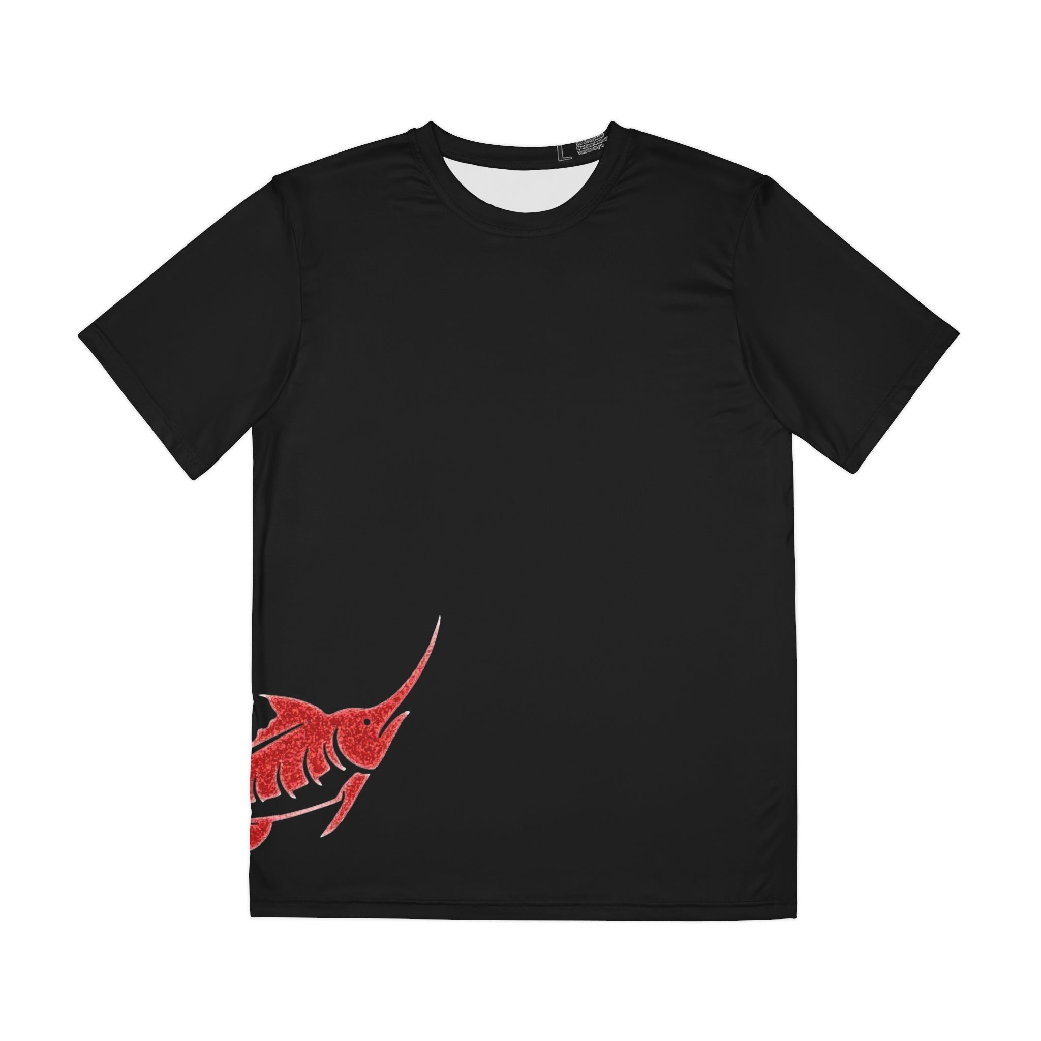 Red Nautical Narwhal T-Shirt - Marlin Luxe 