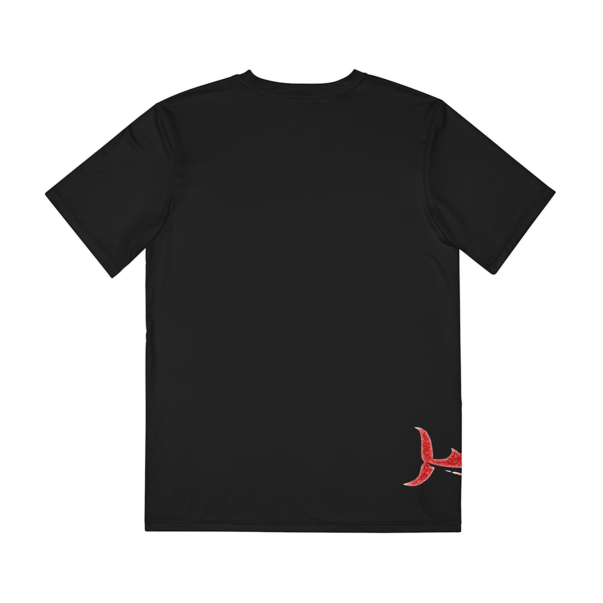 Red Nautical Narwhal T-Shirt - Marlin Luxe 