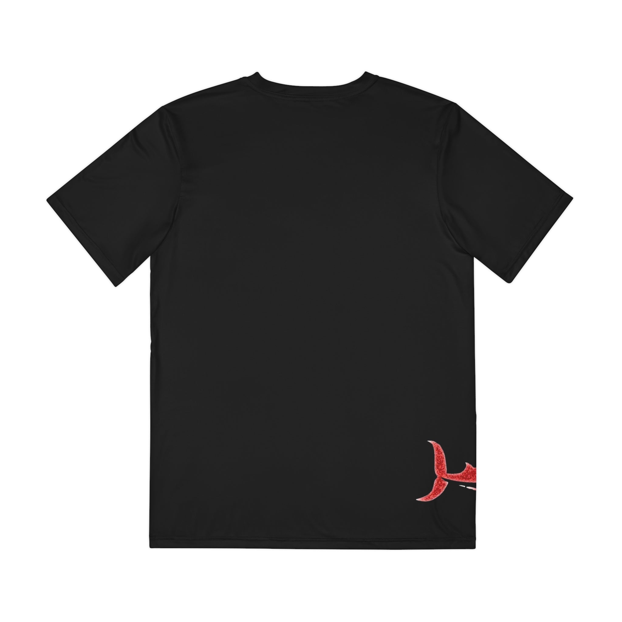 Red Nautical Narwhal T-Shirt - Marlin Luxe 