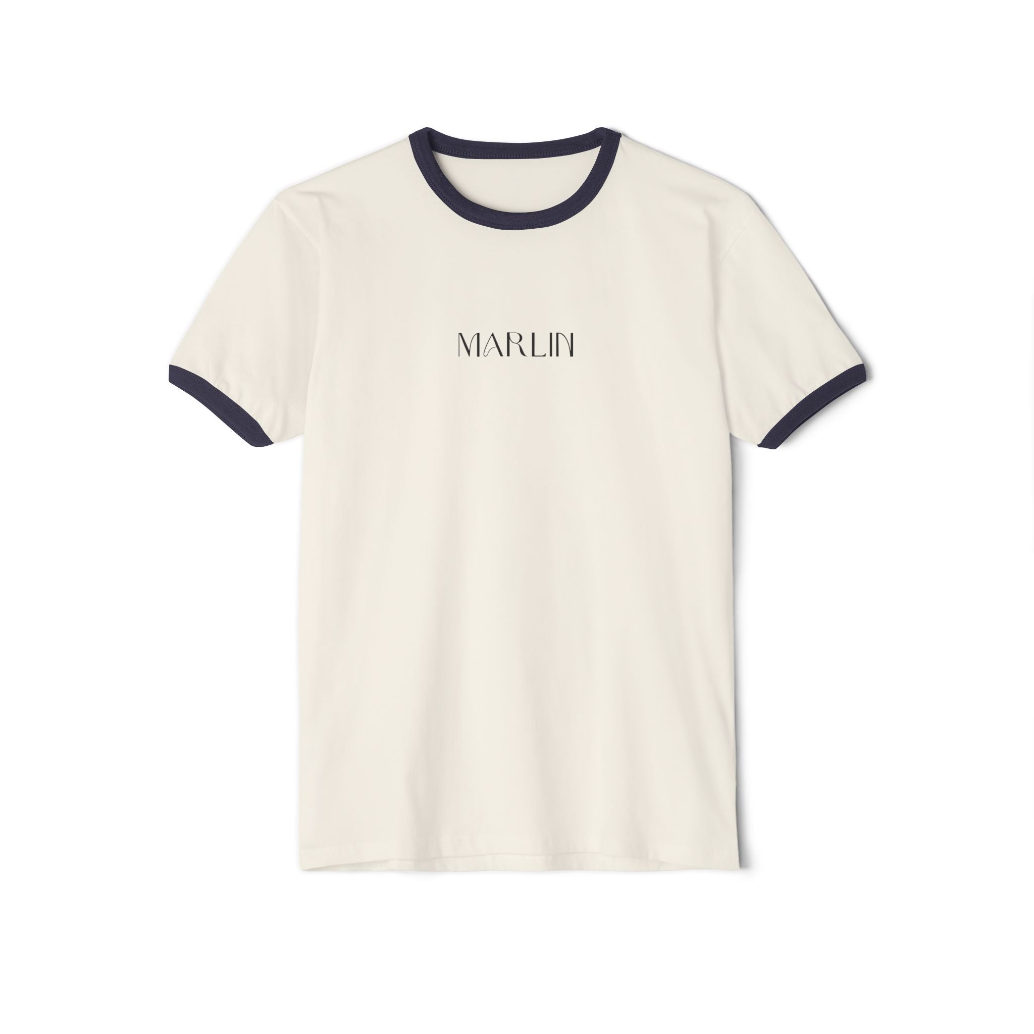 Ring-spun cotton Ringer T-Shirt - Marlin Luxe 