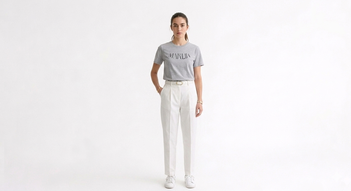 Ring-spun cotton T-Shirt - Marlin Luxe 