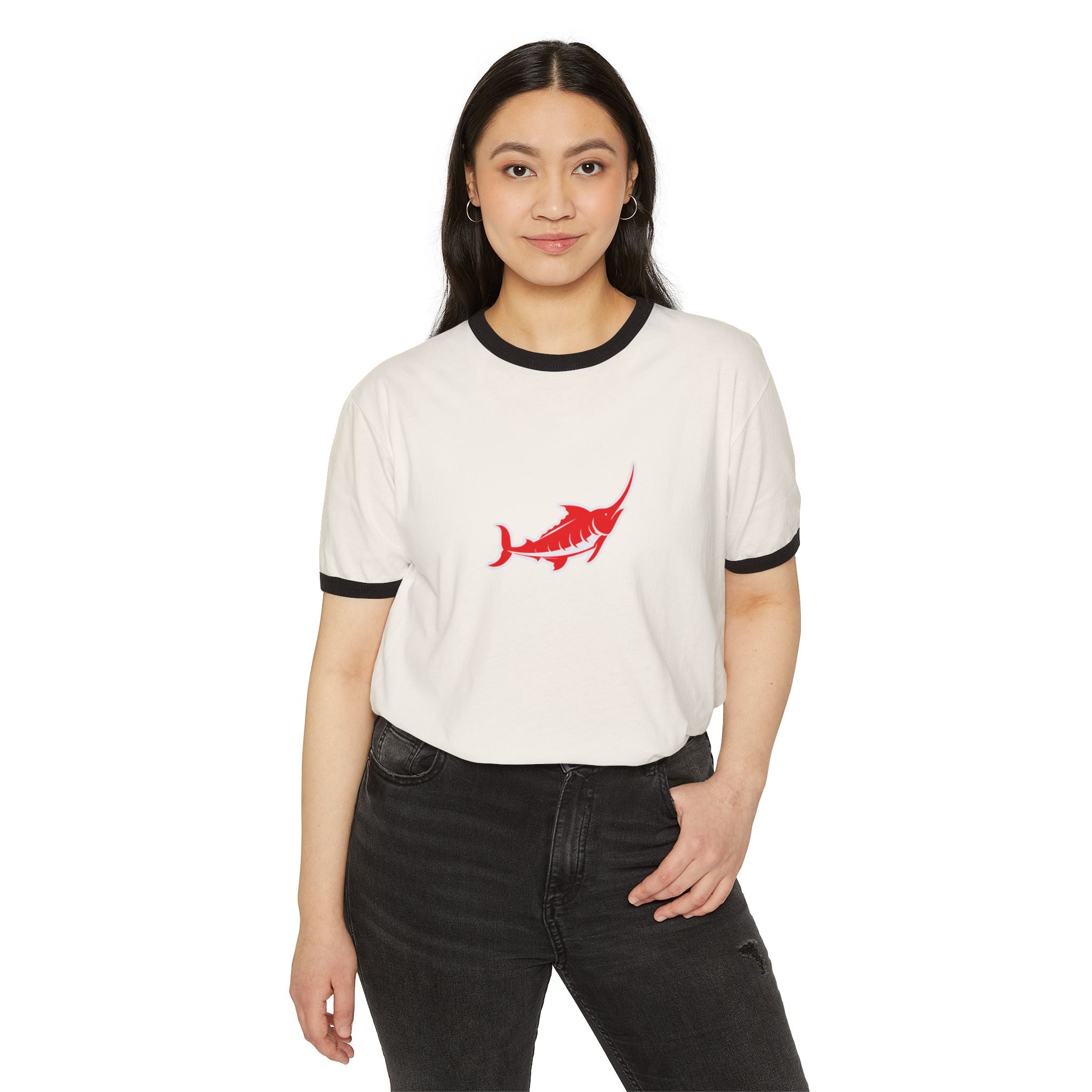 Ring-spun cotton T-shirt - Marlin Luxe 