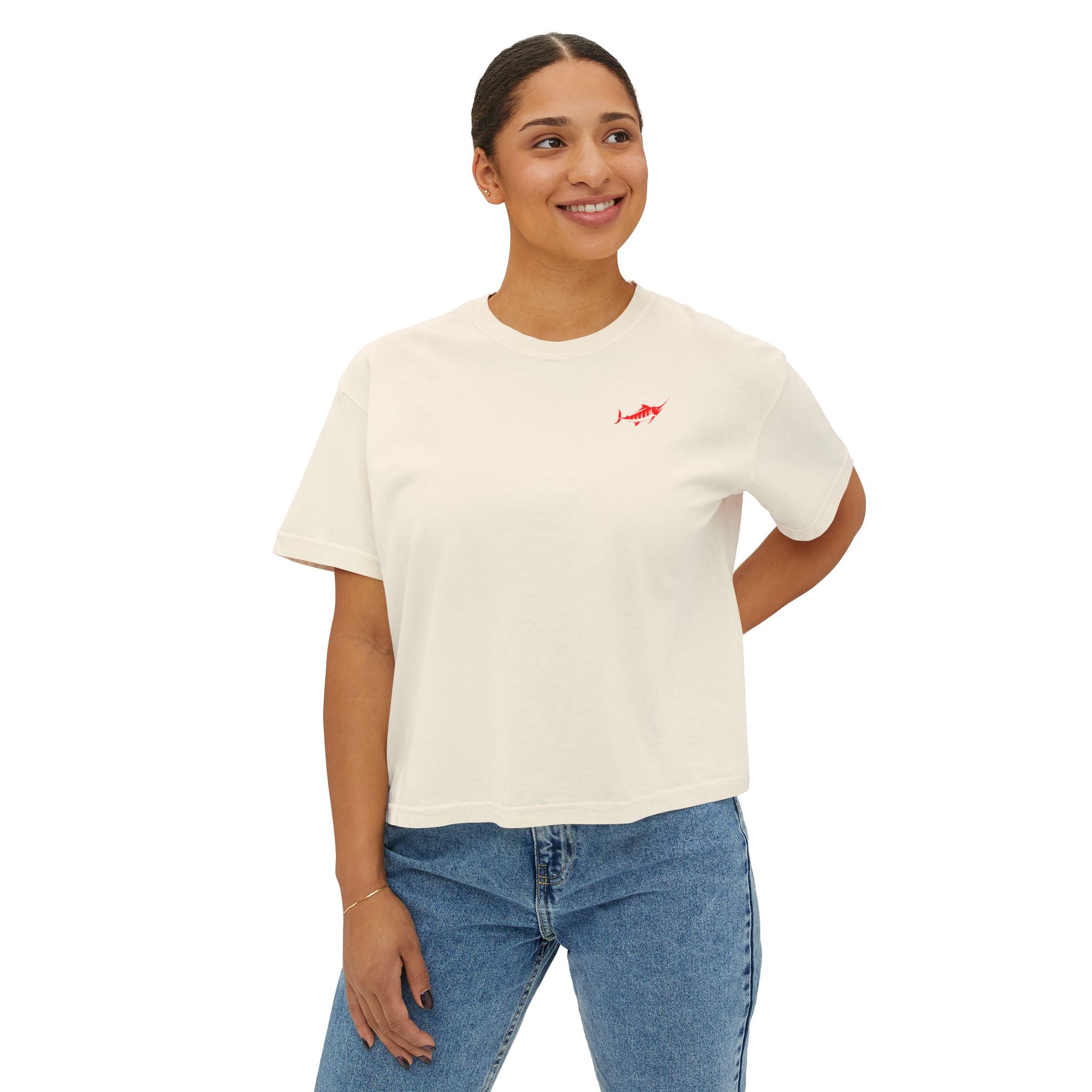 Ring spun cotton T-shirt - Marlin Luxe 