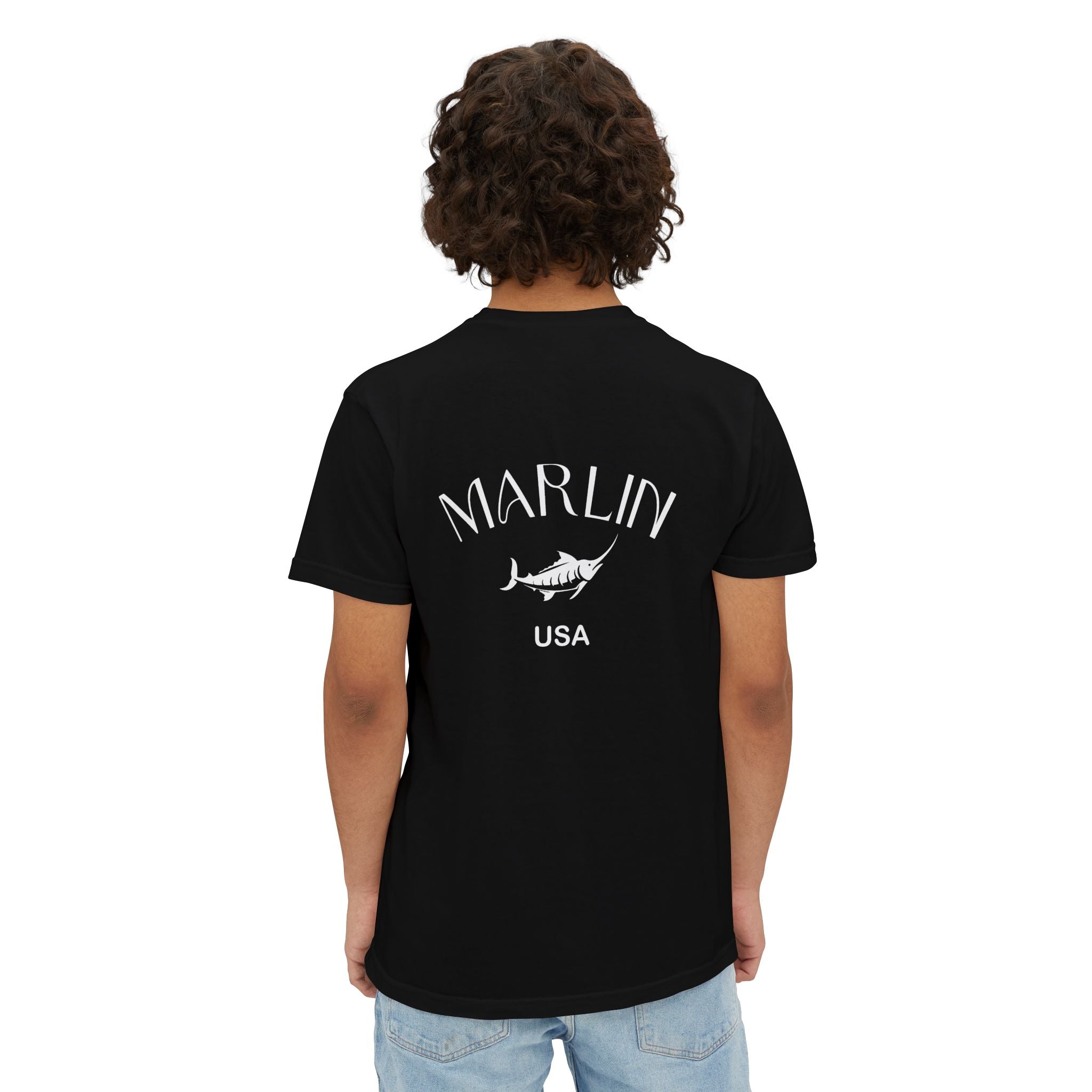 Ring spun cotton pocket T-Shirt - Marlin Luxe 