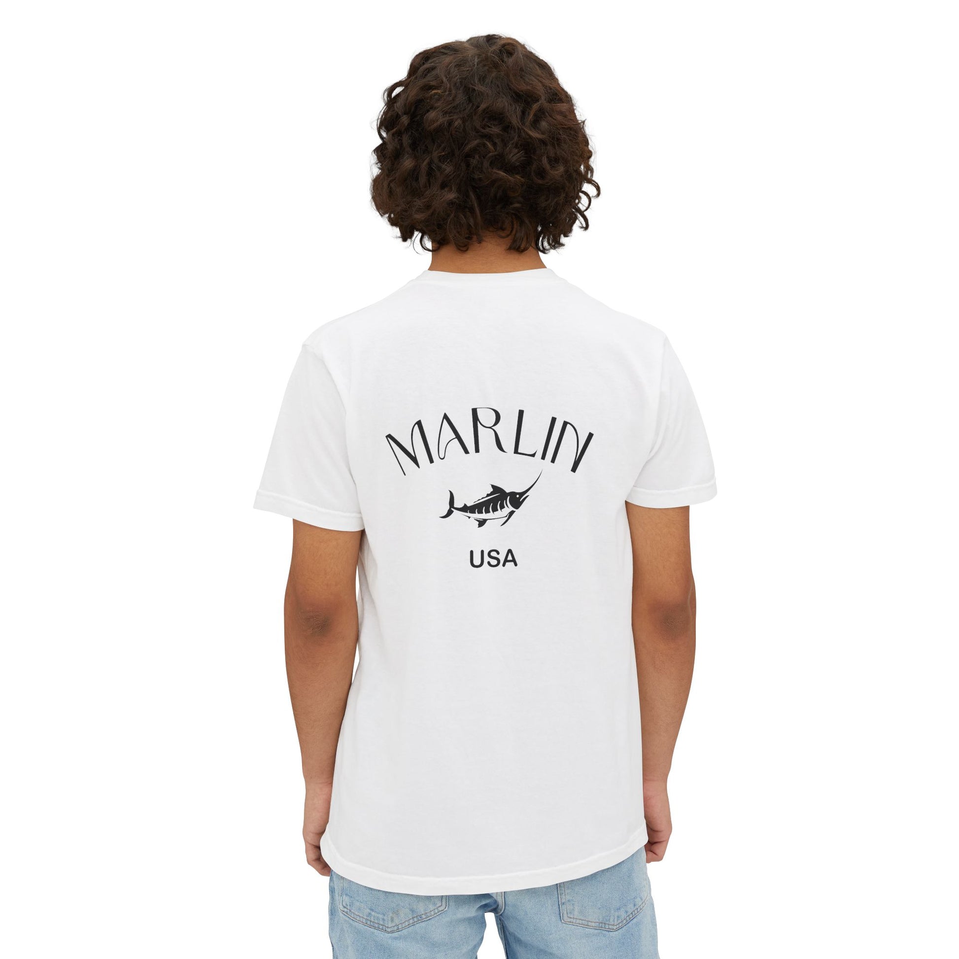 Ring spun cotton pocket T-Shirt - Marlin Luxe 