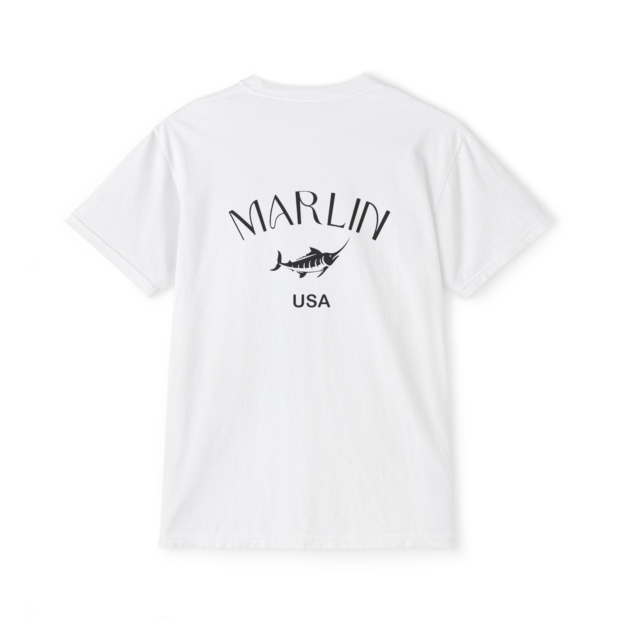 Ring spun cotton pocket T-Shirt - Marlin Luxe 