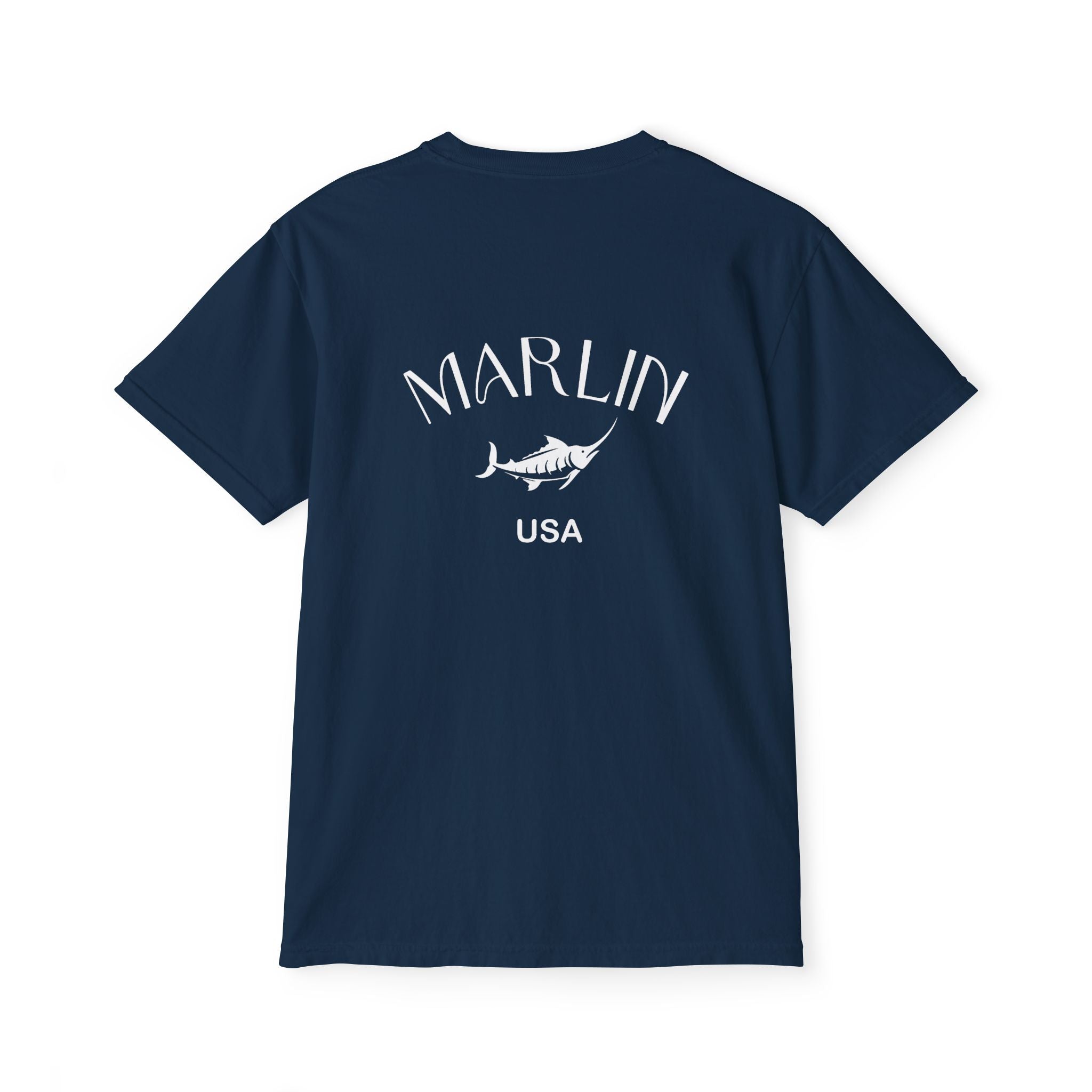 Ring spun cotton pocket T-Shirt - Marlin Luxe 