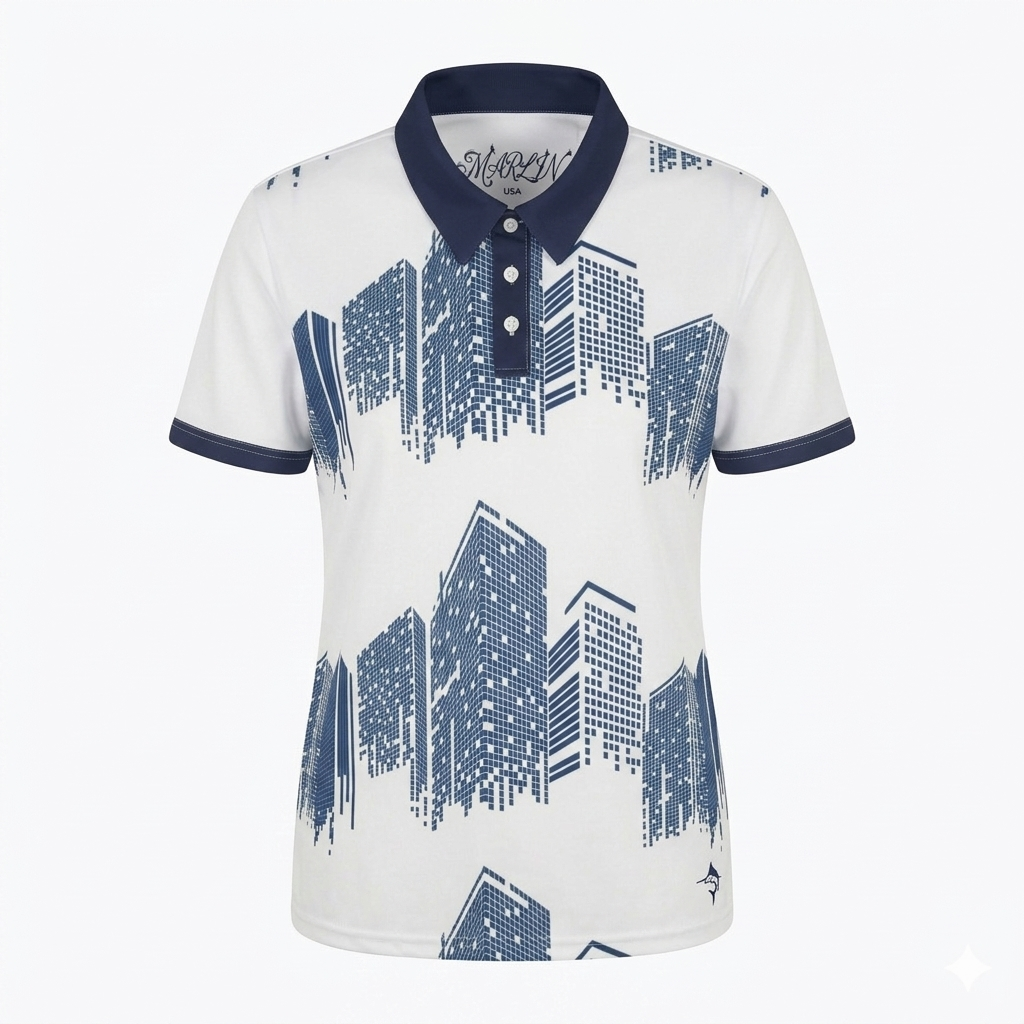 Signature Polo Shirt - Marlin Luxe 
