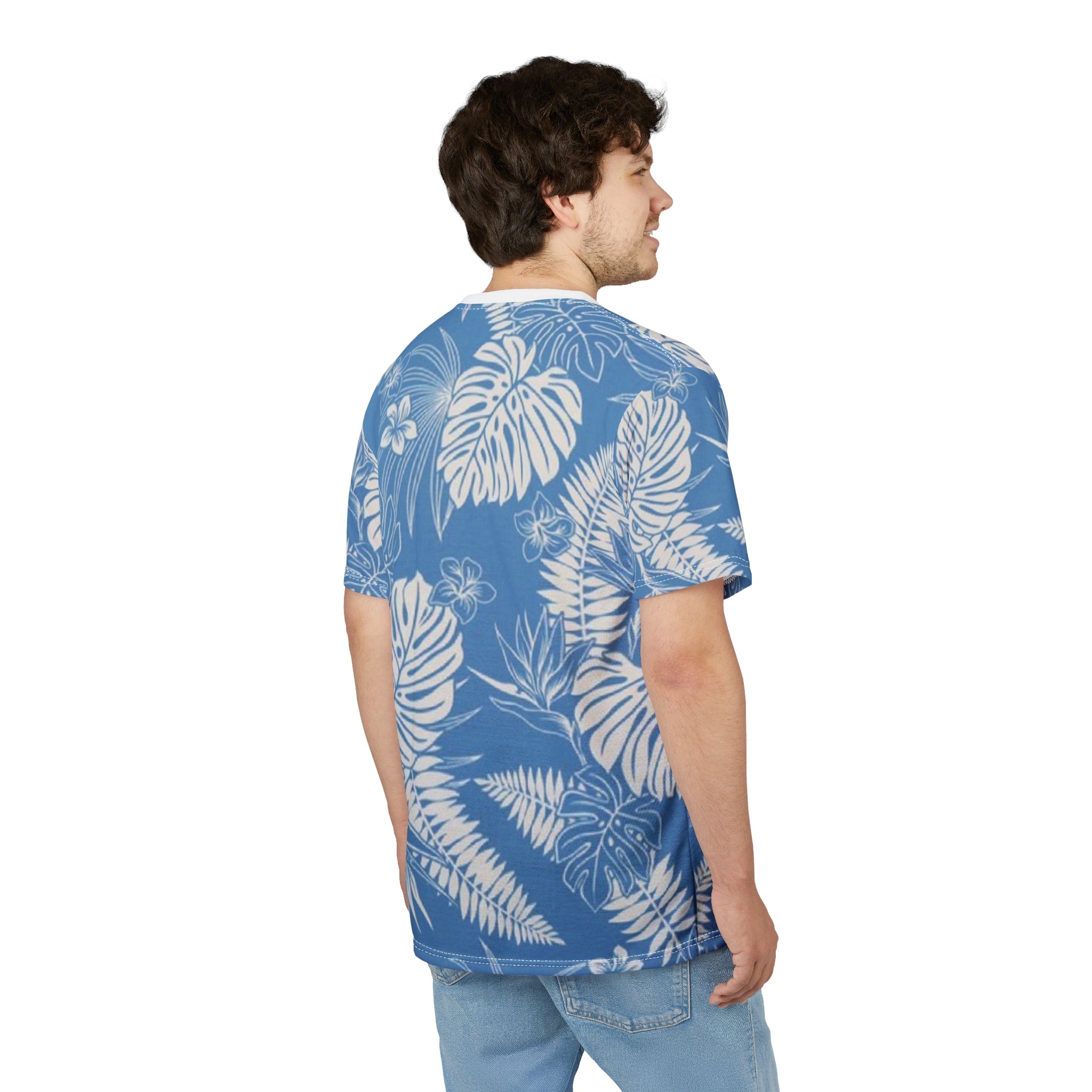 Tropical Botanical T-shirt - Marlin Luxe 