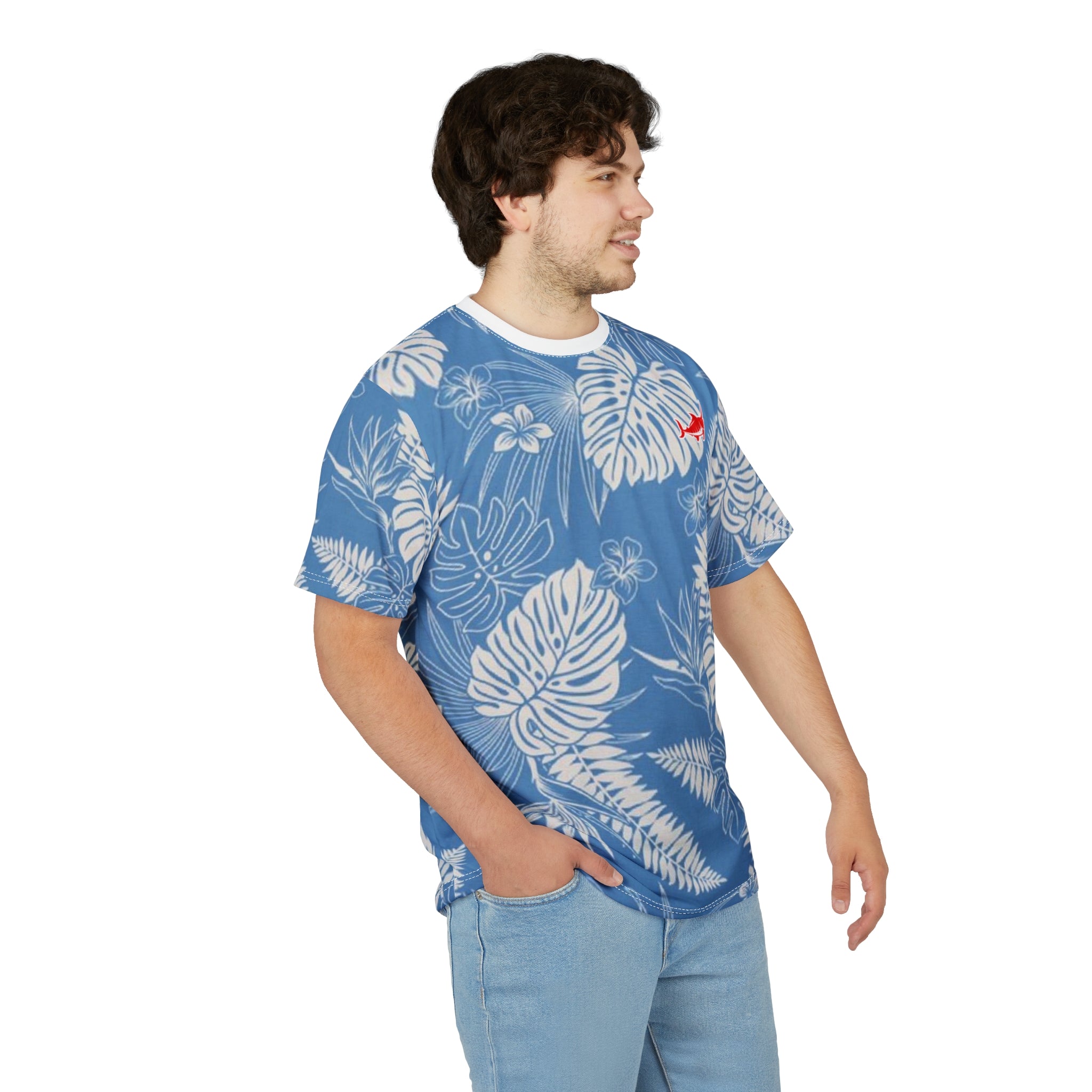 Tropical Botanical T-shirt - Marlin Luxe 