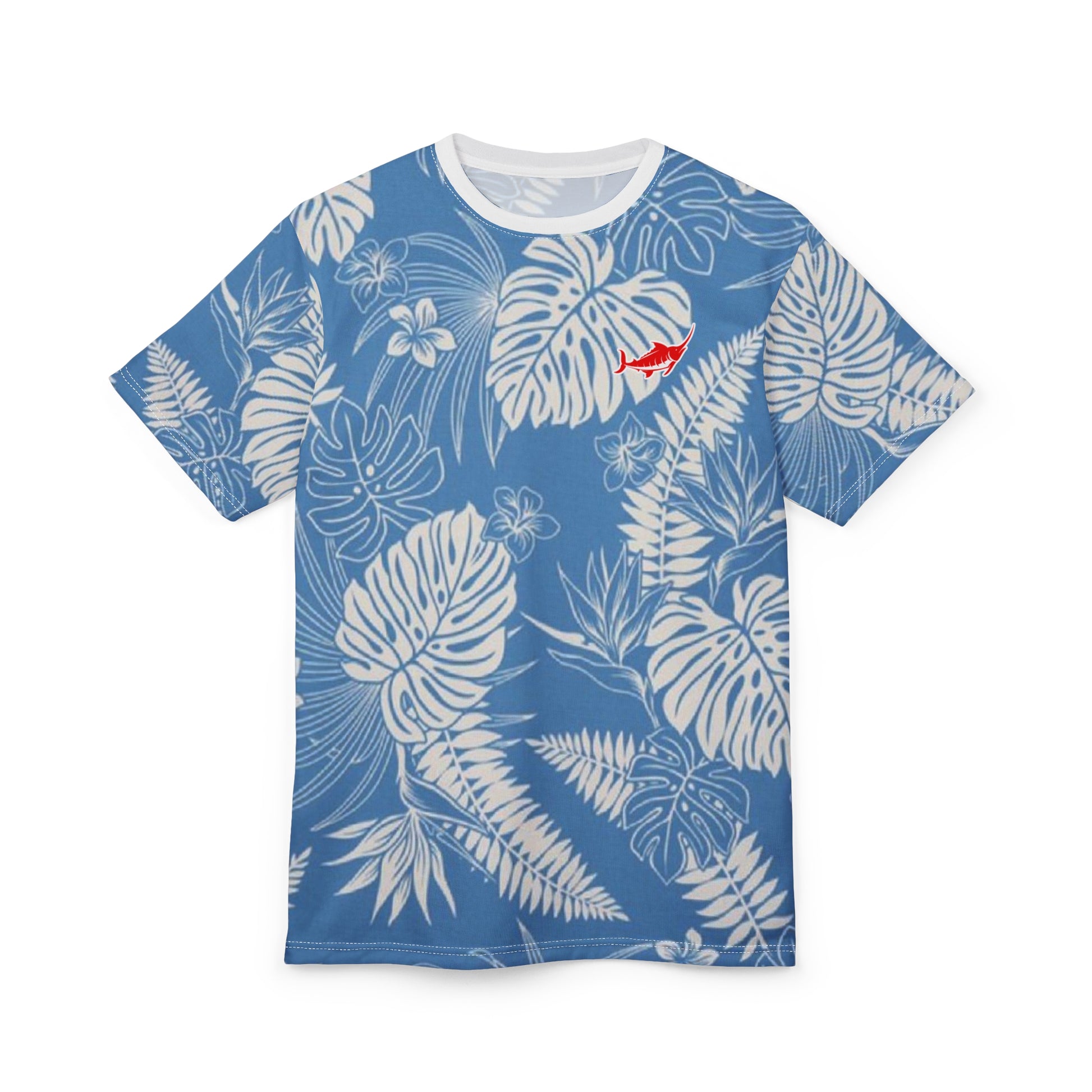 Tropical Botanical T-shirt - Marlin Luxe 