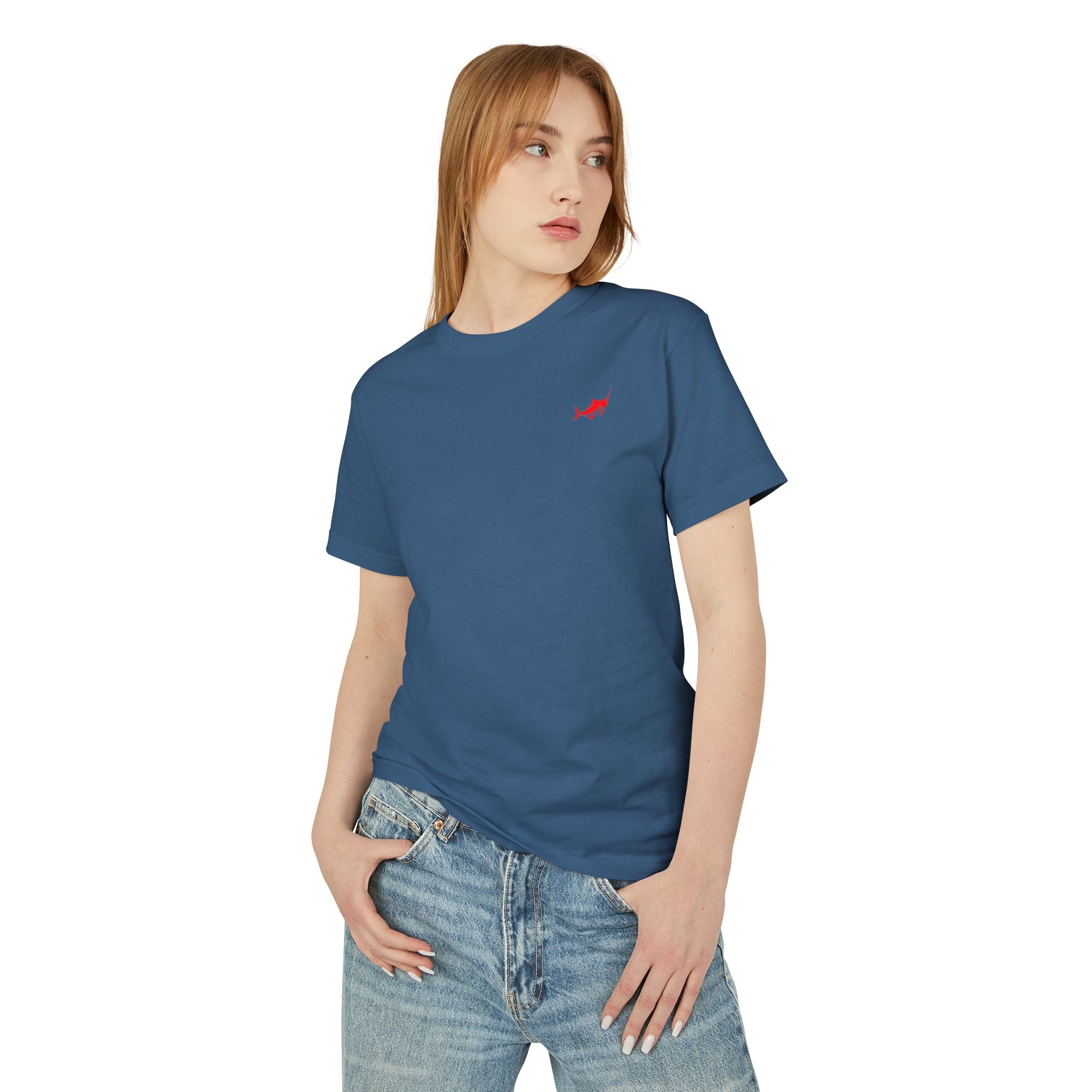 Vibrant Graphic T-Shirt - Marlin Luxe 