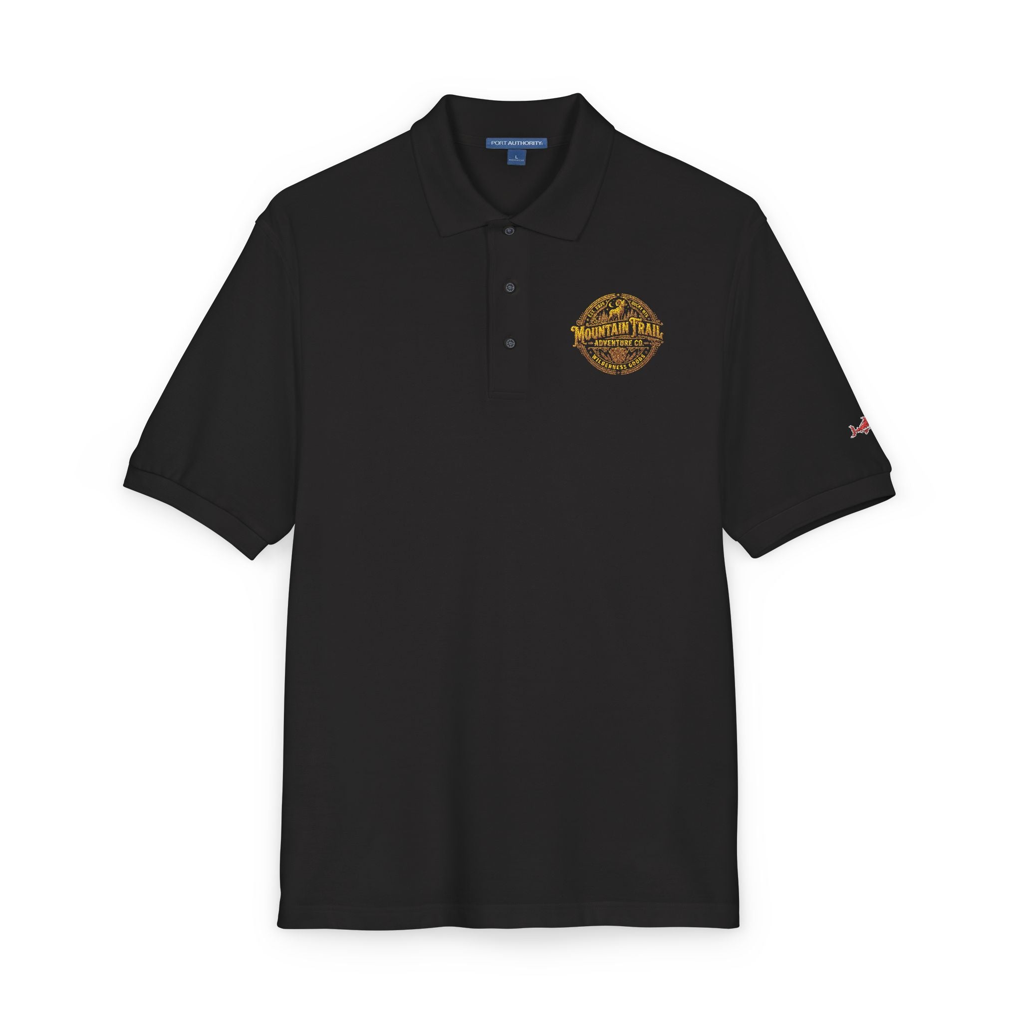 Western Badge Polo Shirt - Marlin Luxe 
