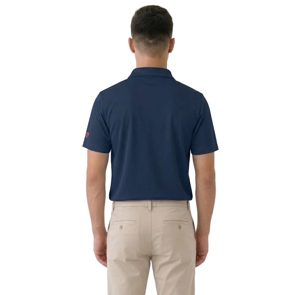 Western Badge Polo Shirt - Marlin Luxe 